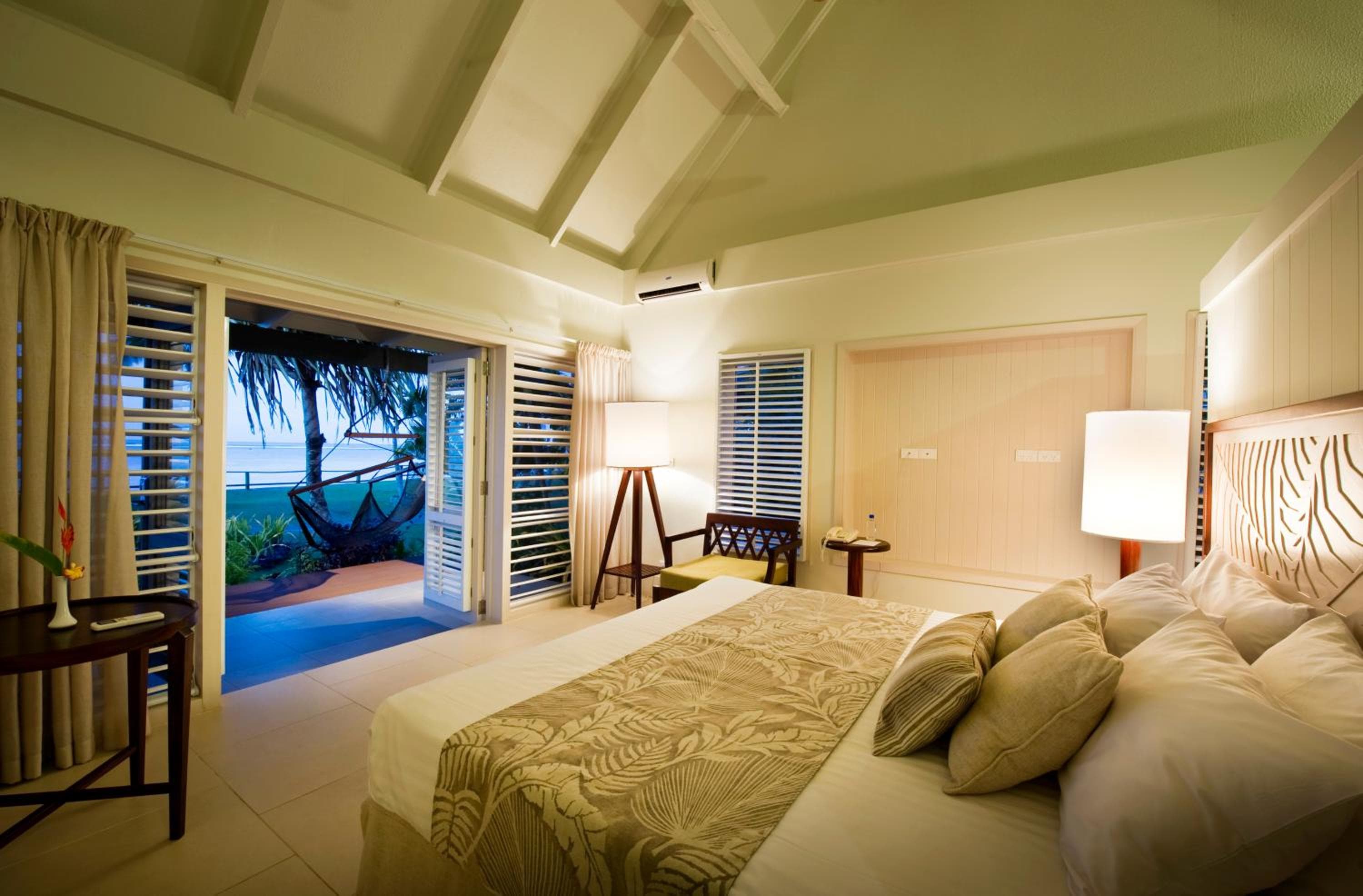 Deluxe Beach Front Bure at Fiji Hideaway Resort & Spa
