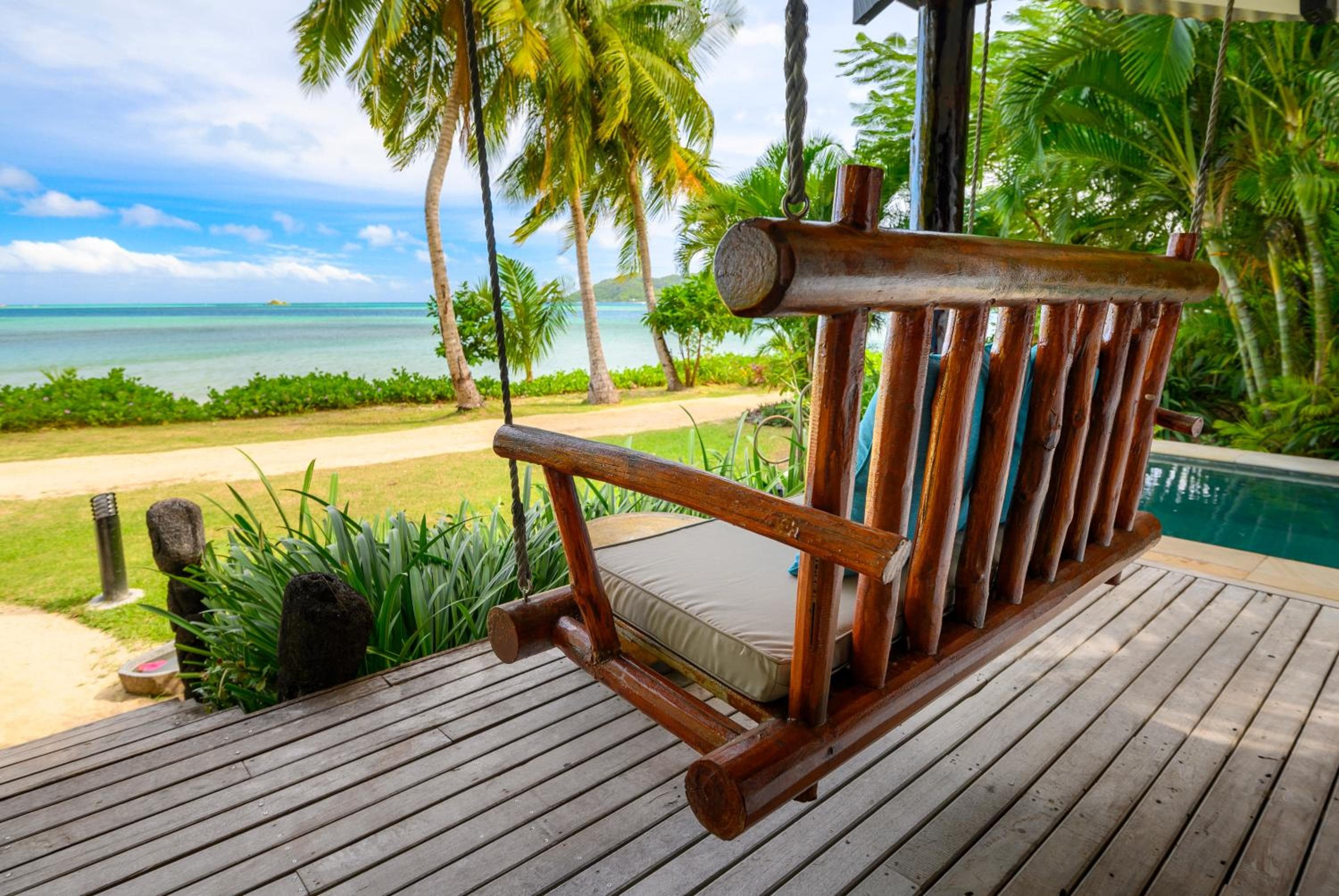 Beachfront Pool Bure at Tropica Island Resort-Adults Only