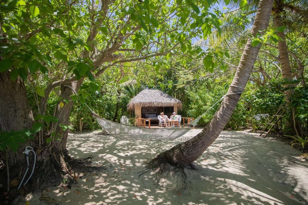Beachfront Adi (Queen) Bure at Barefoot Manta Island Resort
