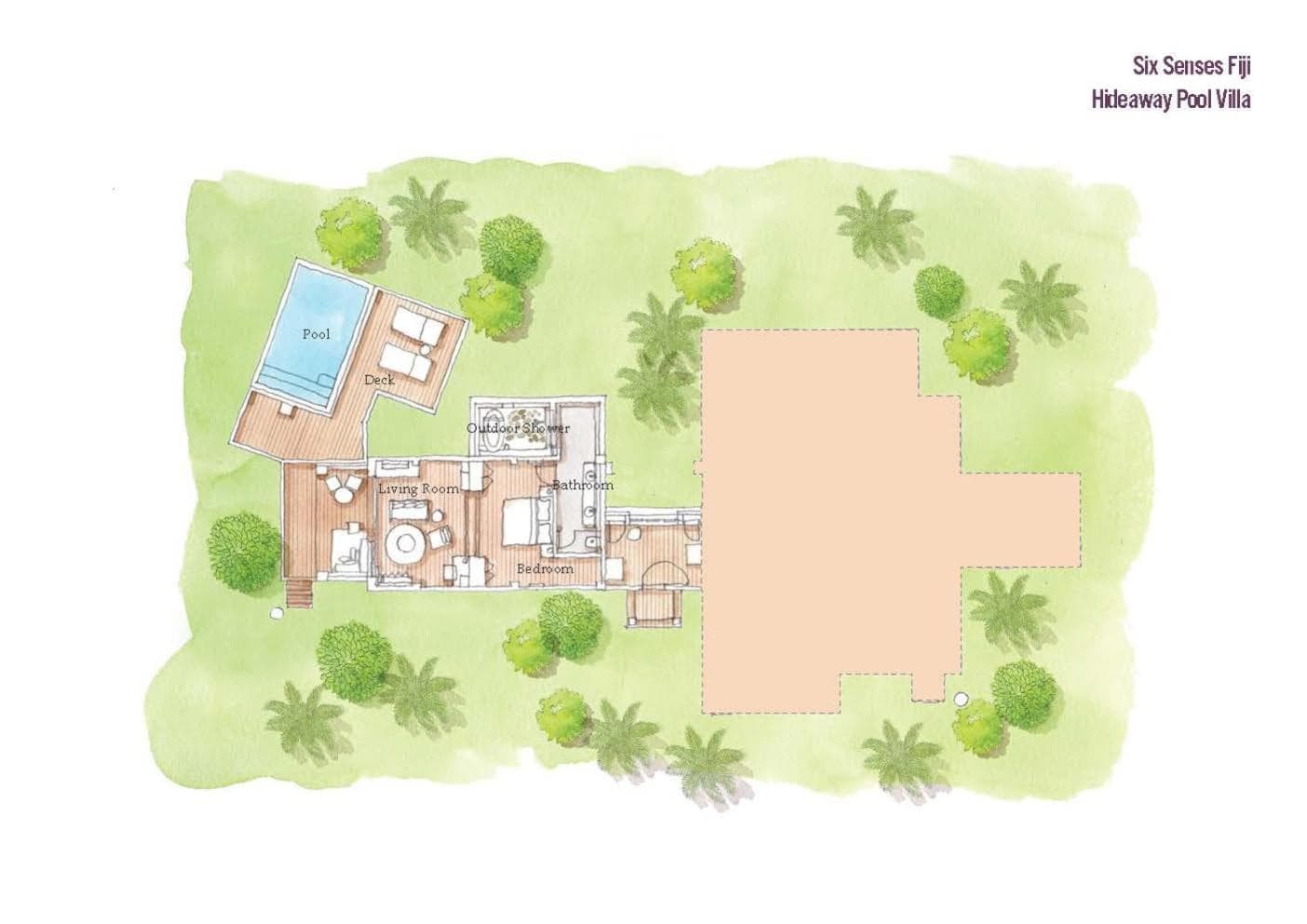 Hideaway Pool Villa at Six Senses Fiji