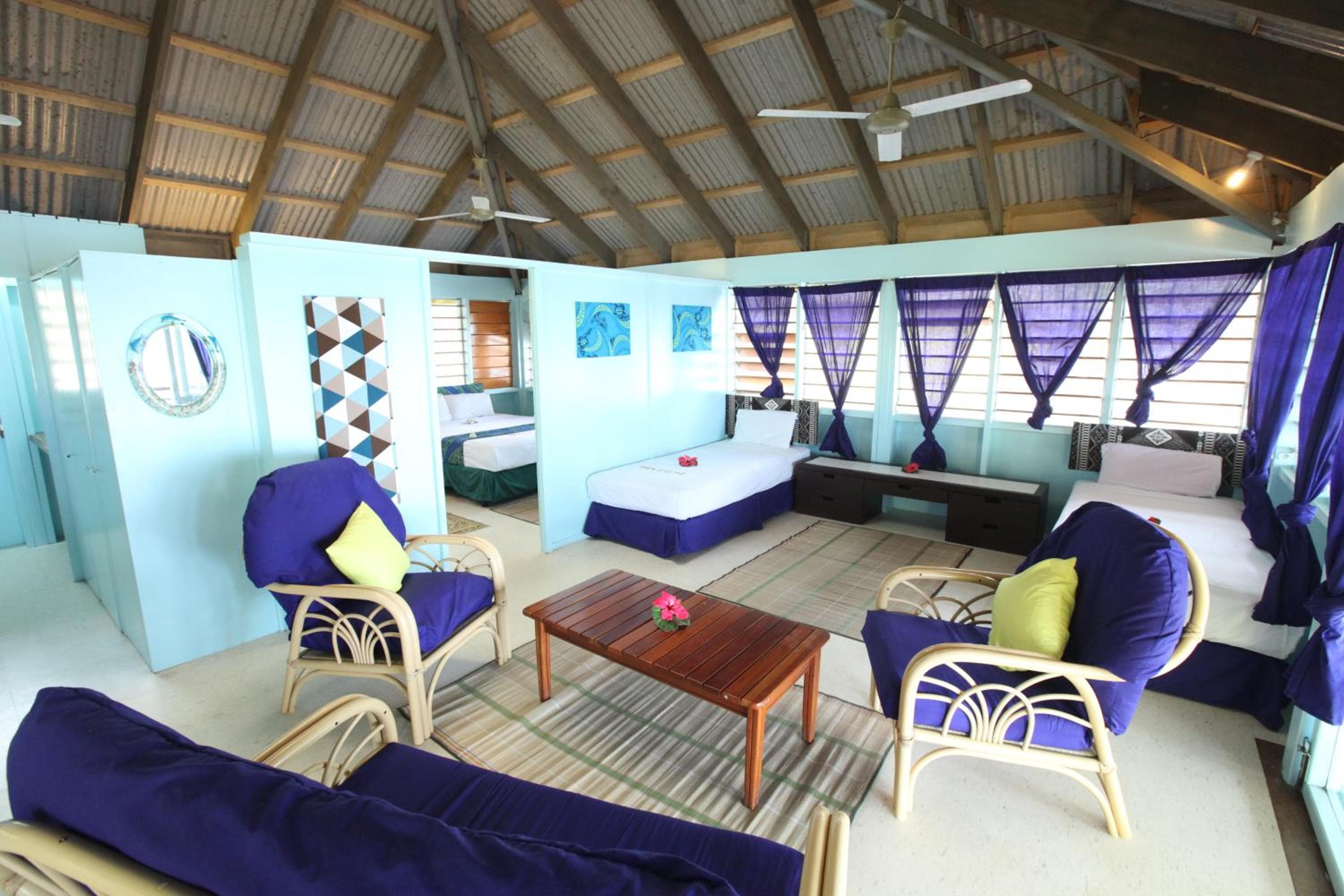 One Bedroom Beachfront Bungalow at Funky Fish Beach & Surf Resort