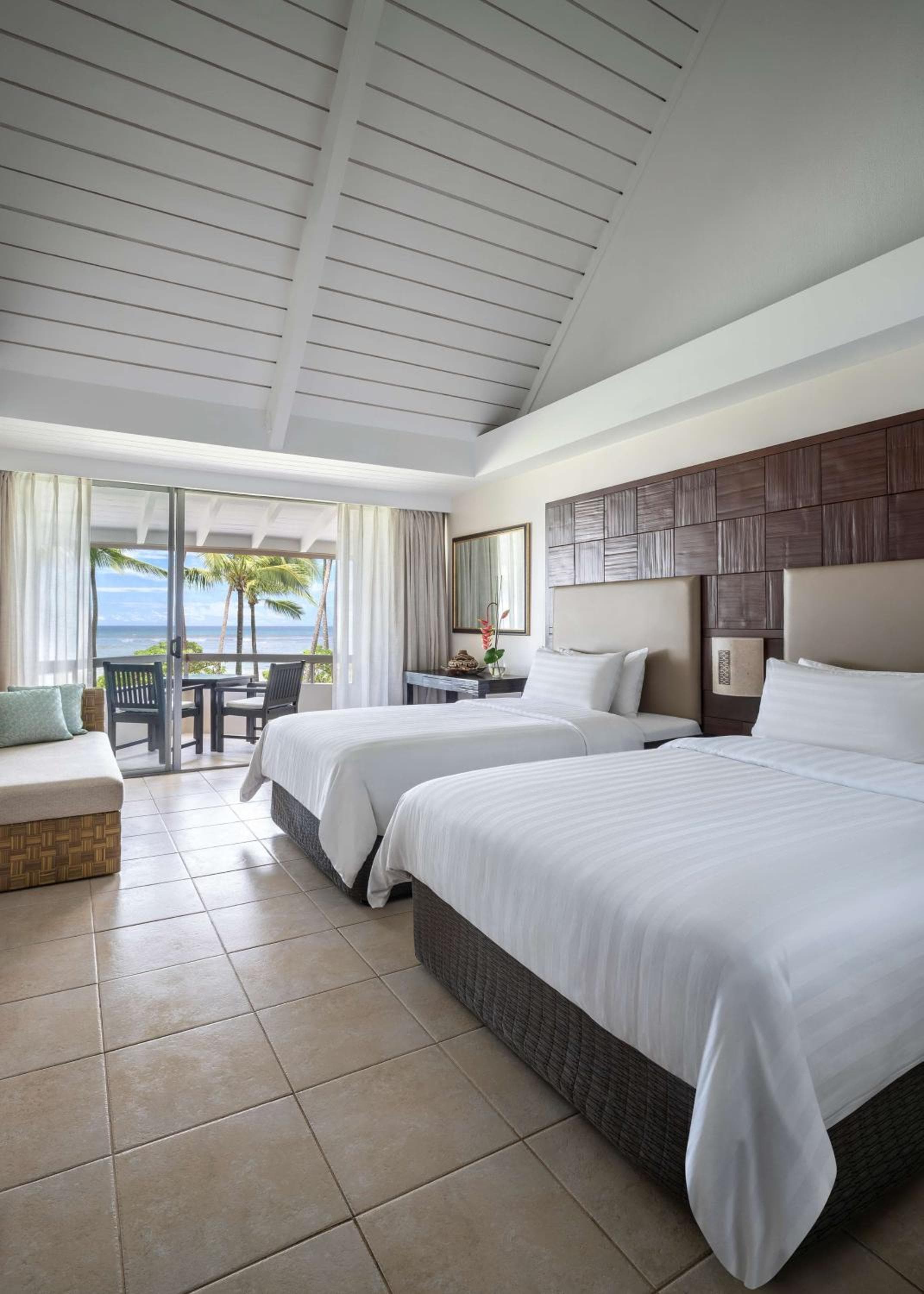 Ocean Deluxe Twin Room at Shangri-La Yanuca Island, Fiji