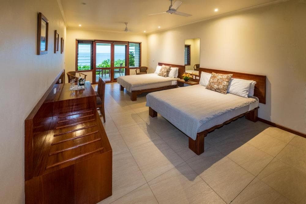 Deluxe Ocean View Room at Volivoli Beach Resort