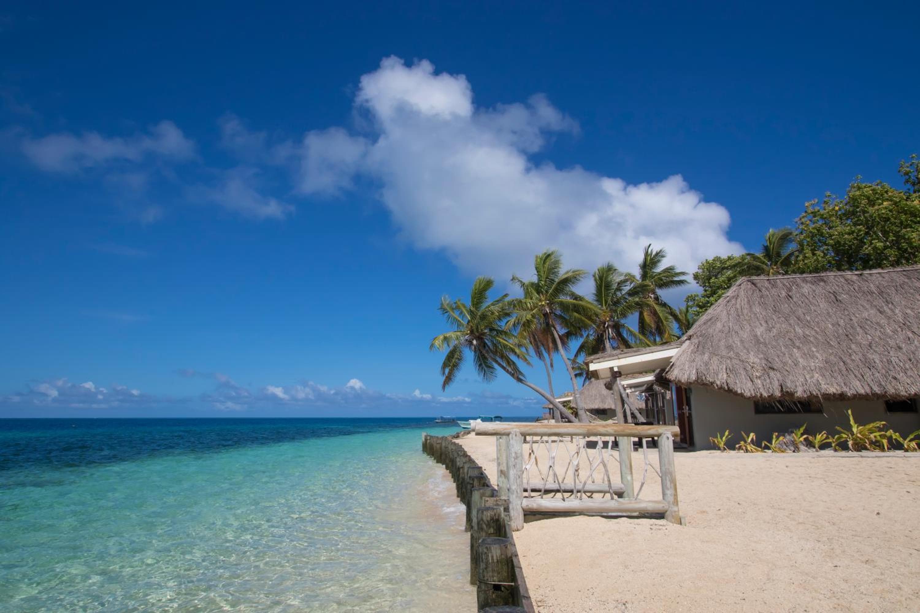 Beach Bure - South at Castaway Island, Fiji