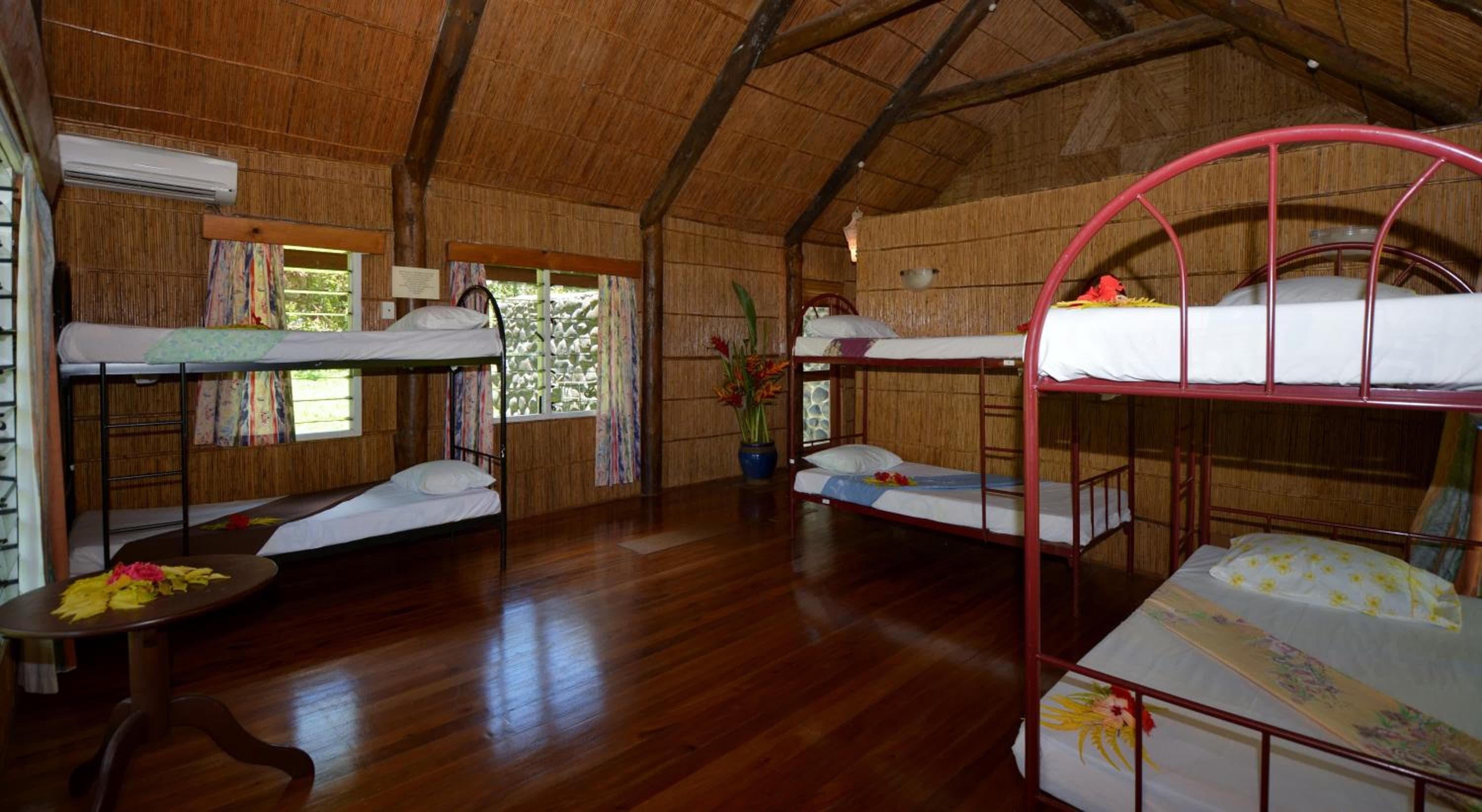 8-Bed Mixed Dormitory Room with Private Bathroom at Maravu Taveuni Lodge