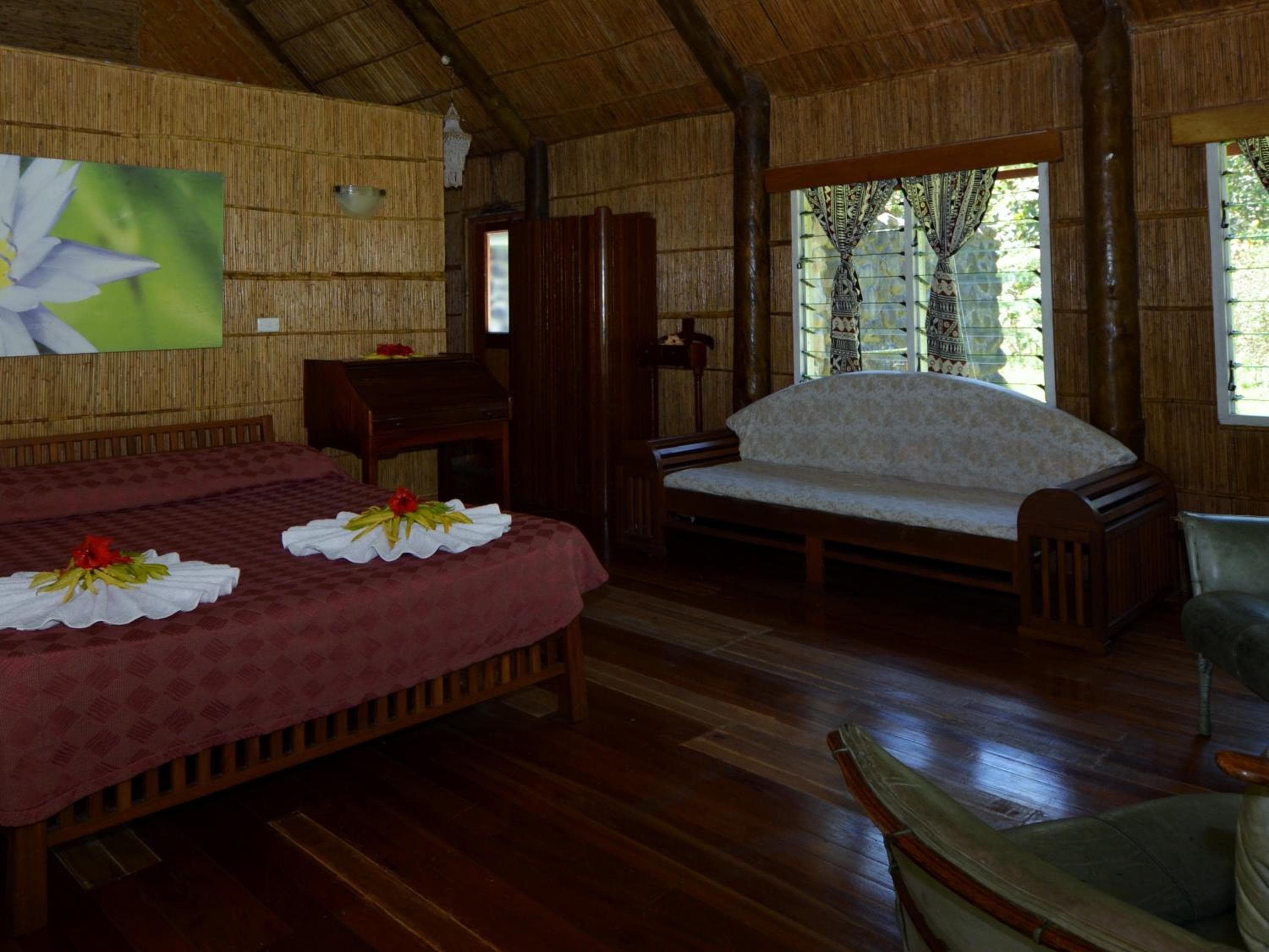 Double or Twin Room with Balcony at Maravu Taveuni Lodge