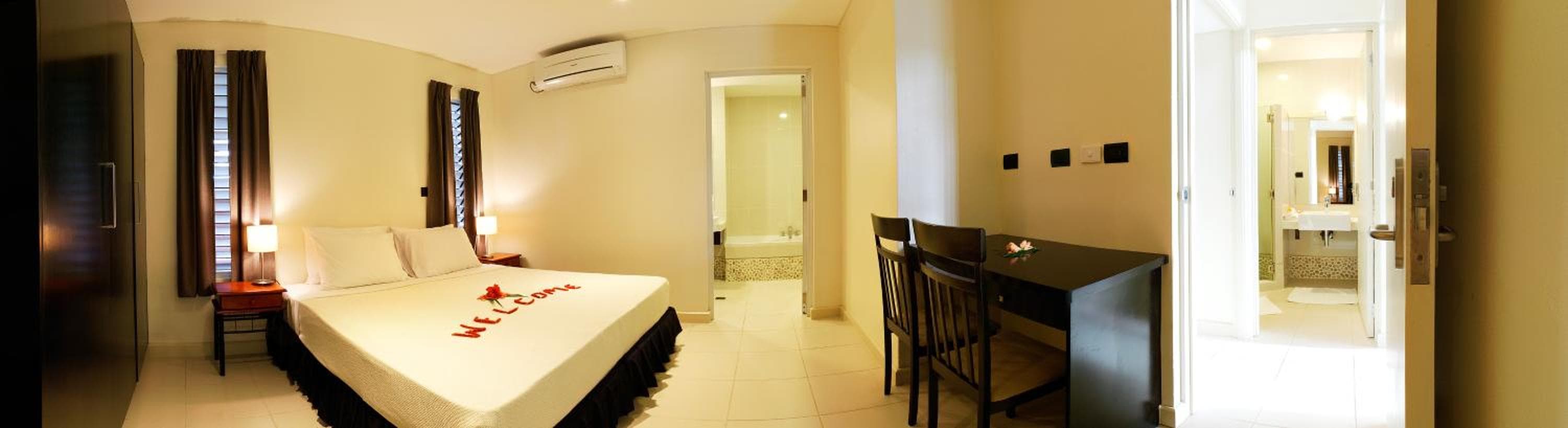 Three-Bedroom Apartment with Sea View at First Landing Beach Resort & Villas
