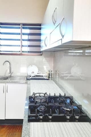Two-Bedroom Deluxe Apartment with Garden View at Waterfront Sunset Apartment Nadi
