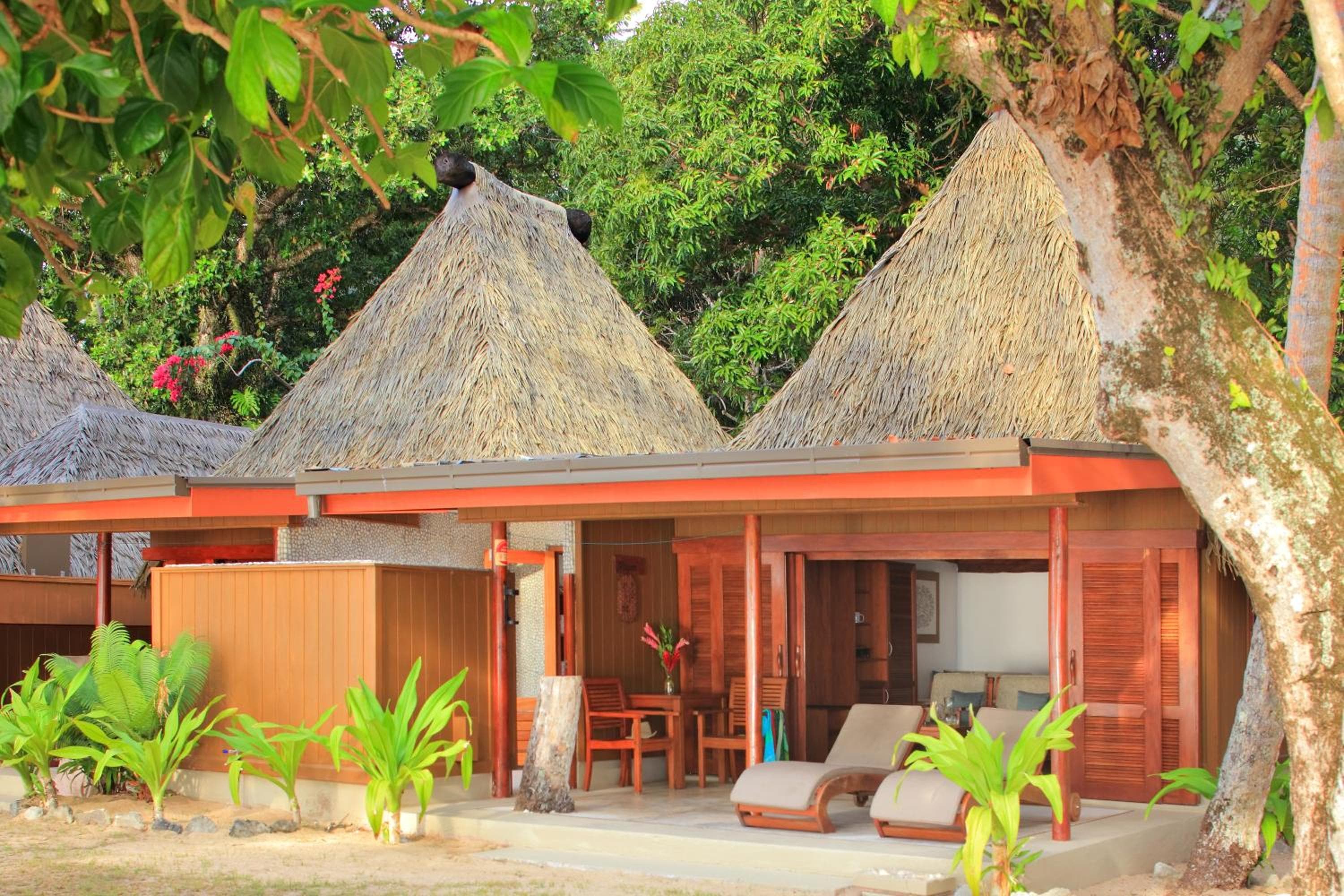 Tropical Bungalow - Ocean Front at Toberua Island Resort