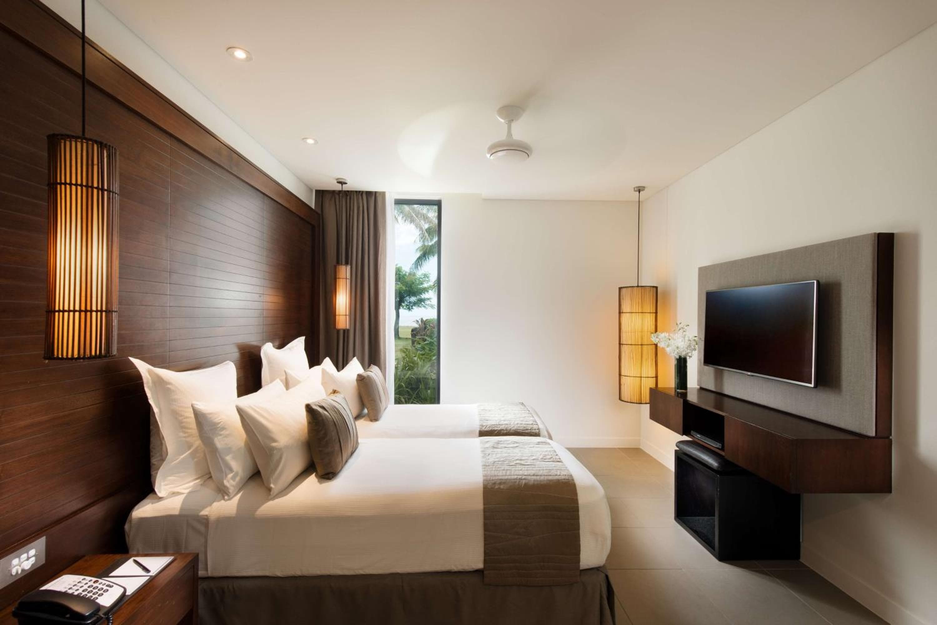 Garden View Guestroom with Lounge at Hilton Fiji Beach Resort and Spa