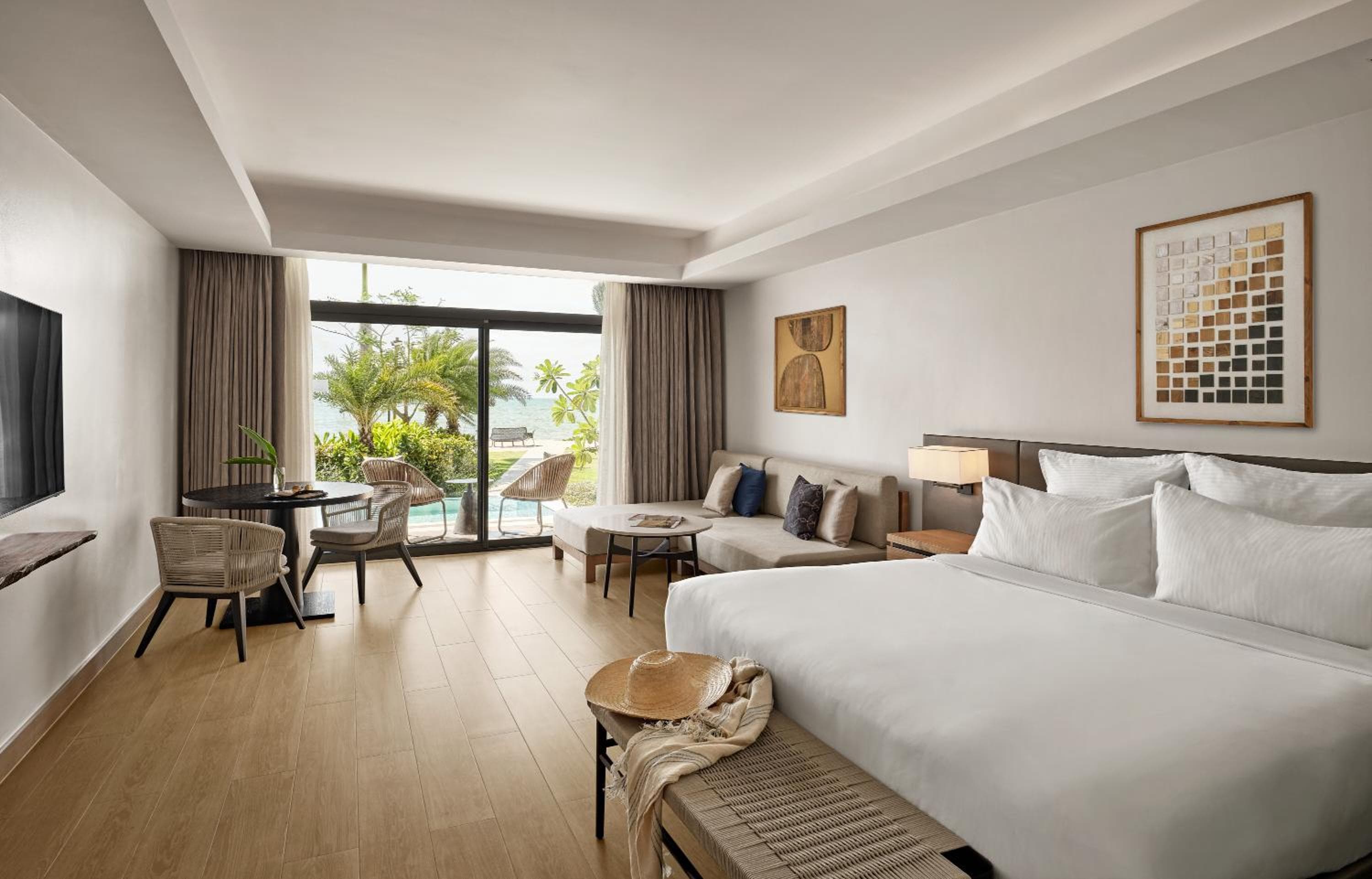 Junior Corner King Suite with Pool Access - Ocean View at Crowne Plaza Fiji Nadi Bay Resort & Spa by IHG