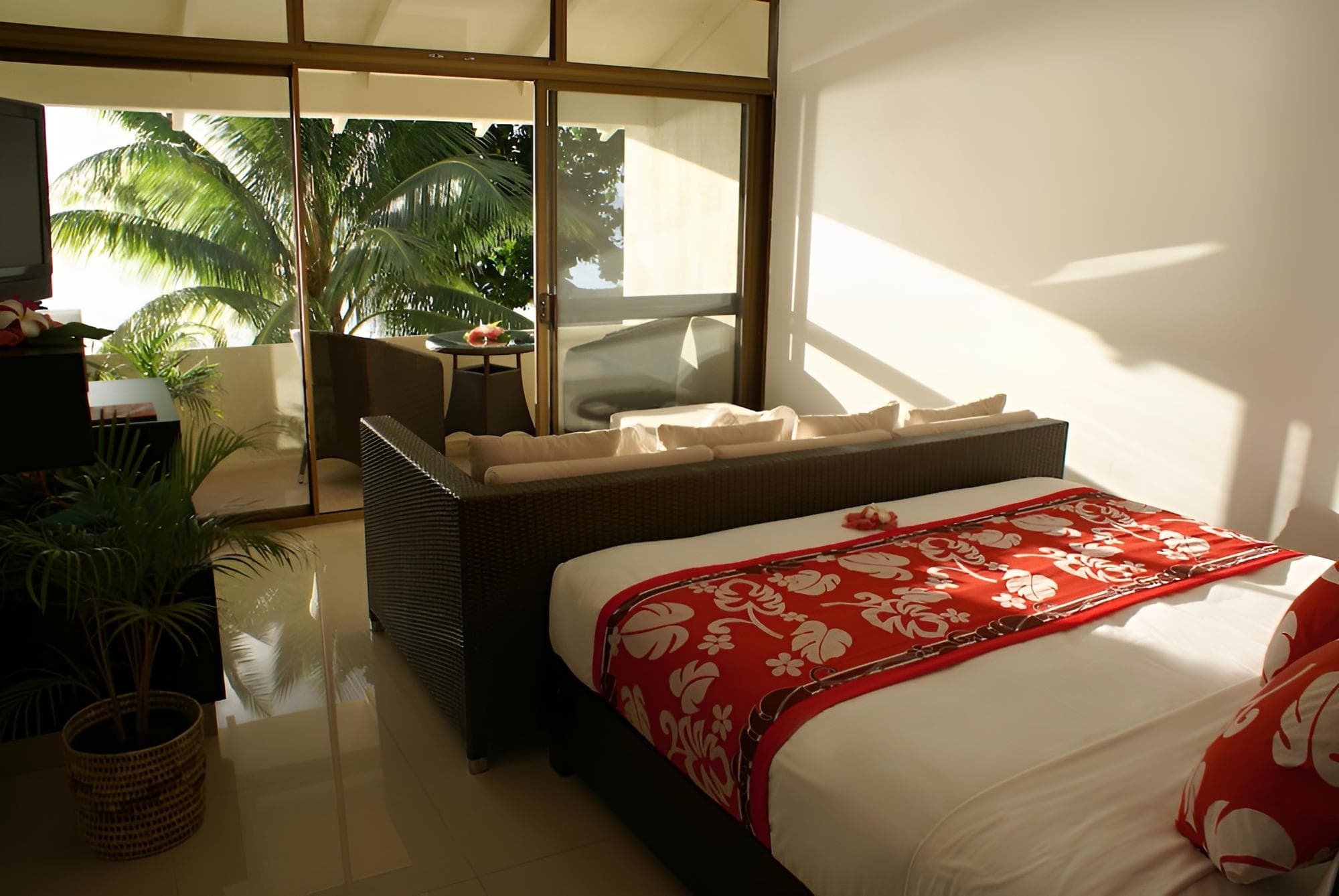 Oceanview Room at Garden Island Resort