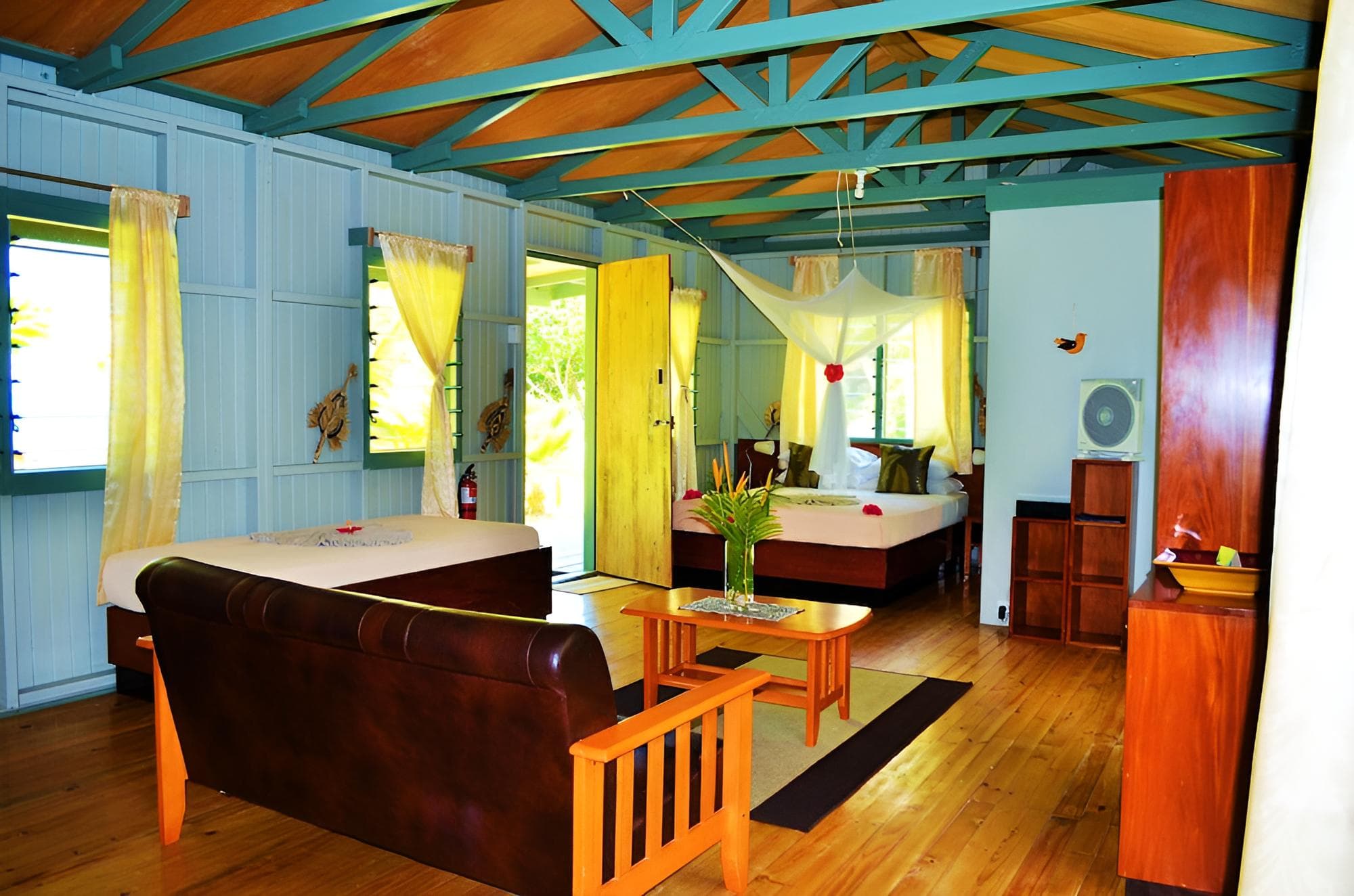 Beachfront Bure at Mai Dive Astrolabe Reef Resort