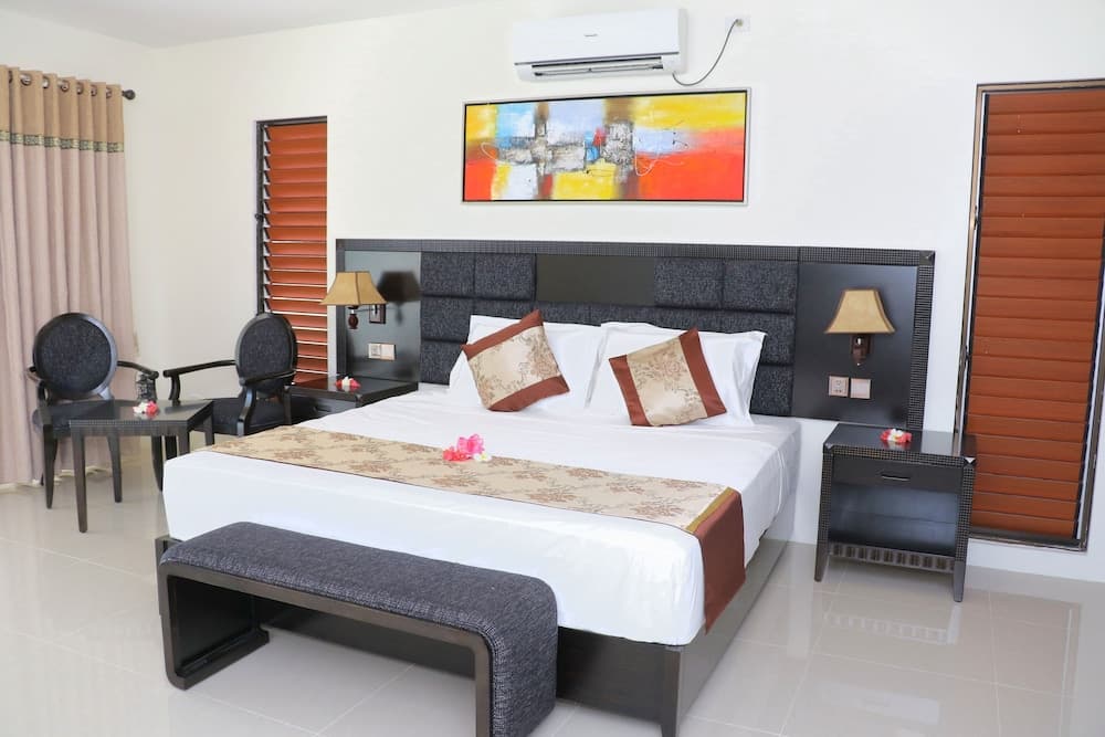 Luxury Room, 1 King Bed, Beach View at Nila Beach Resort