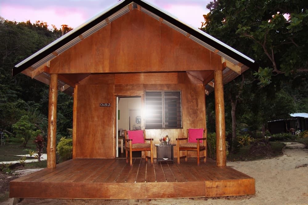 Beachfront Family Bure at Maqai Beach Eco Resort