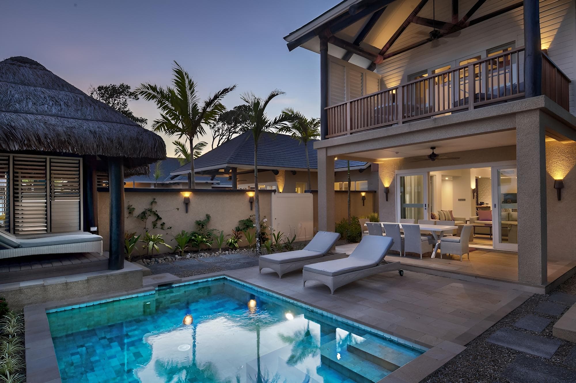 Two Bedroom Beachfront Villa at Nanuku Resort Fiji