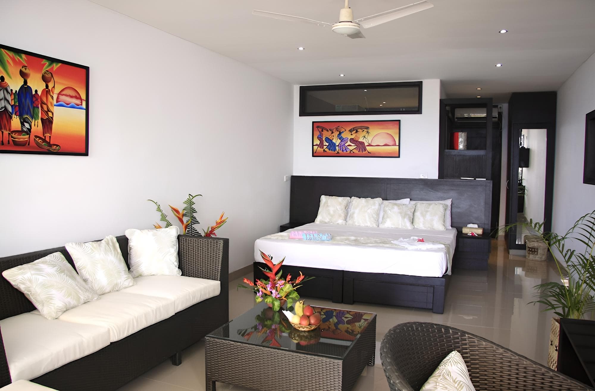 Oceanfront Room at Garden Island Resort
