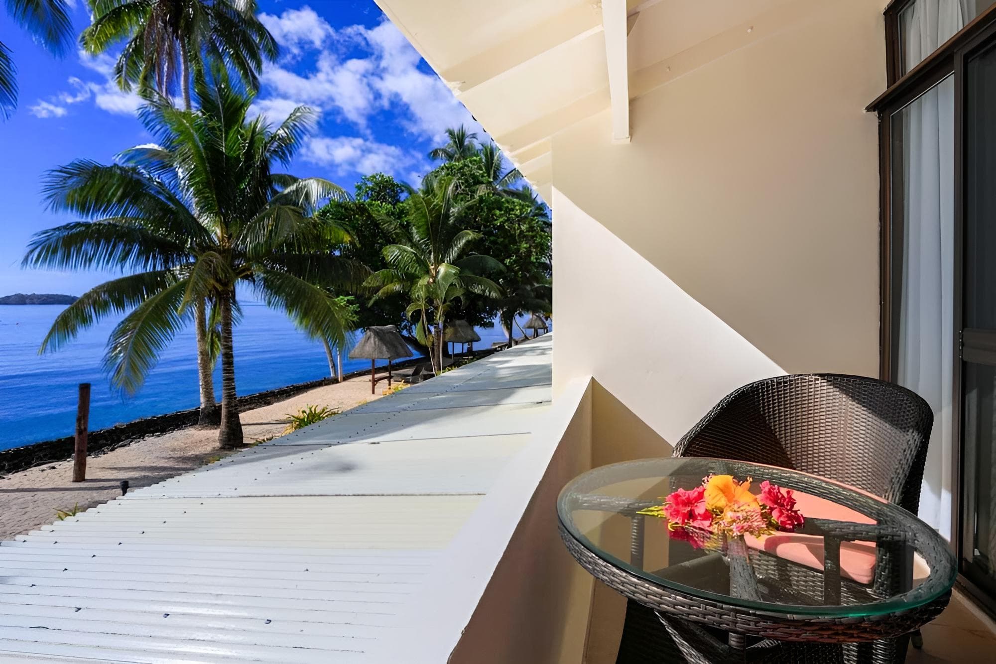Oceanfront Room at Garden Island Resort