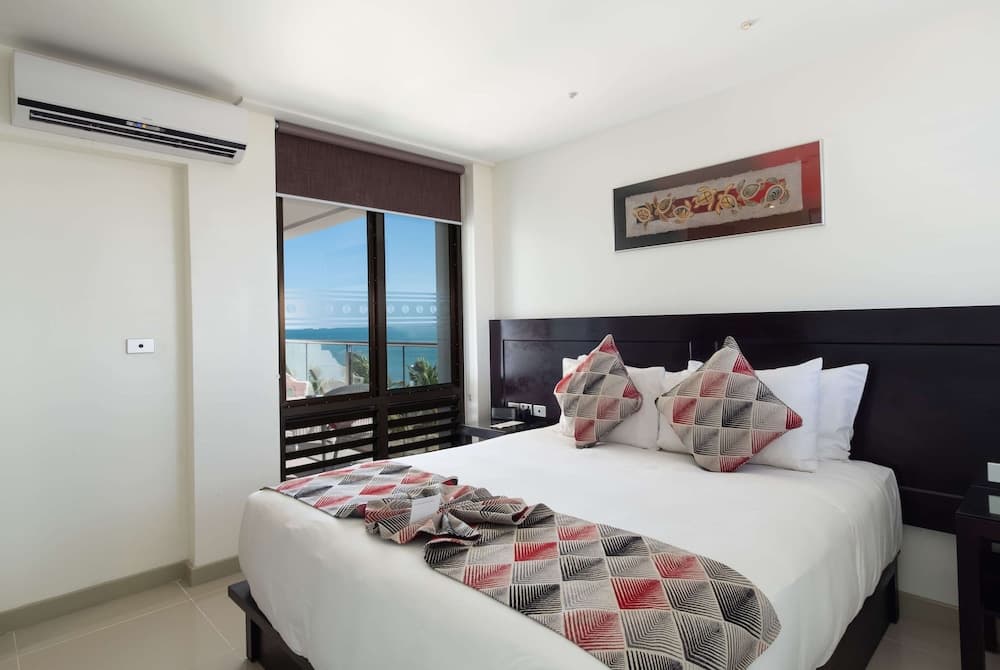 1 King Bed, 2 Single Beds, 2-Bedroom Suite, Partial Ocean View, Non-Smoking at Ramada Suites by Wyndham Wailoaloa Beach Fiji