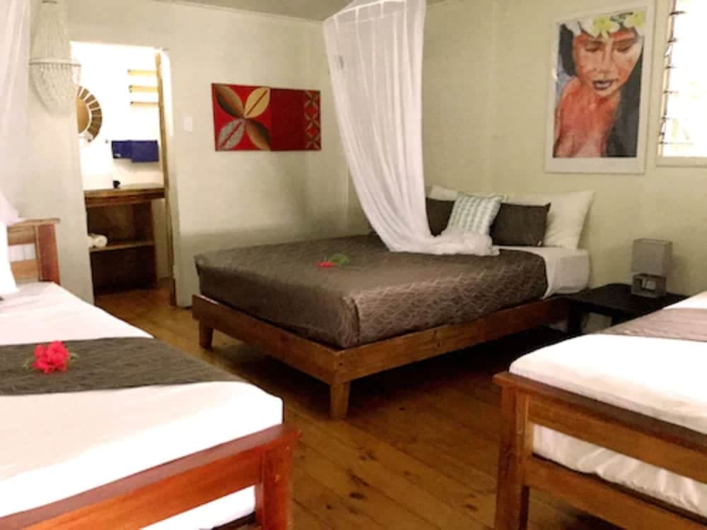 Beachfront Family Bure at Maqai Beach Eco Resort