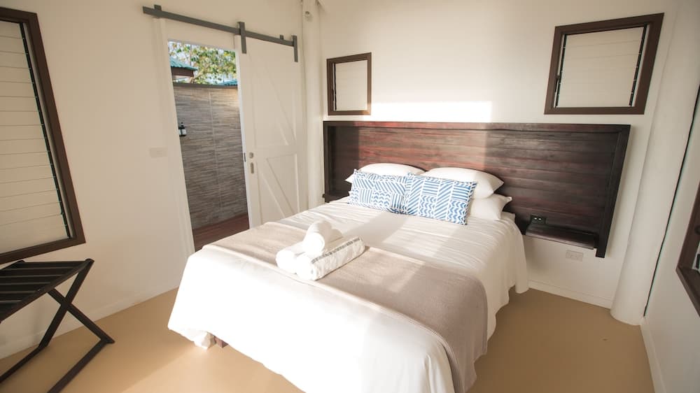 Beachfront Bure (Fan Cooled - Private Ensuite) at South Sea Island