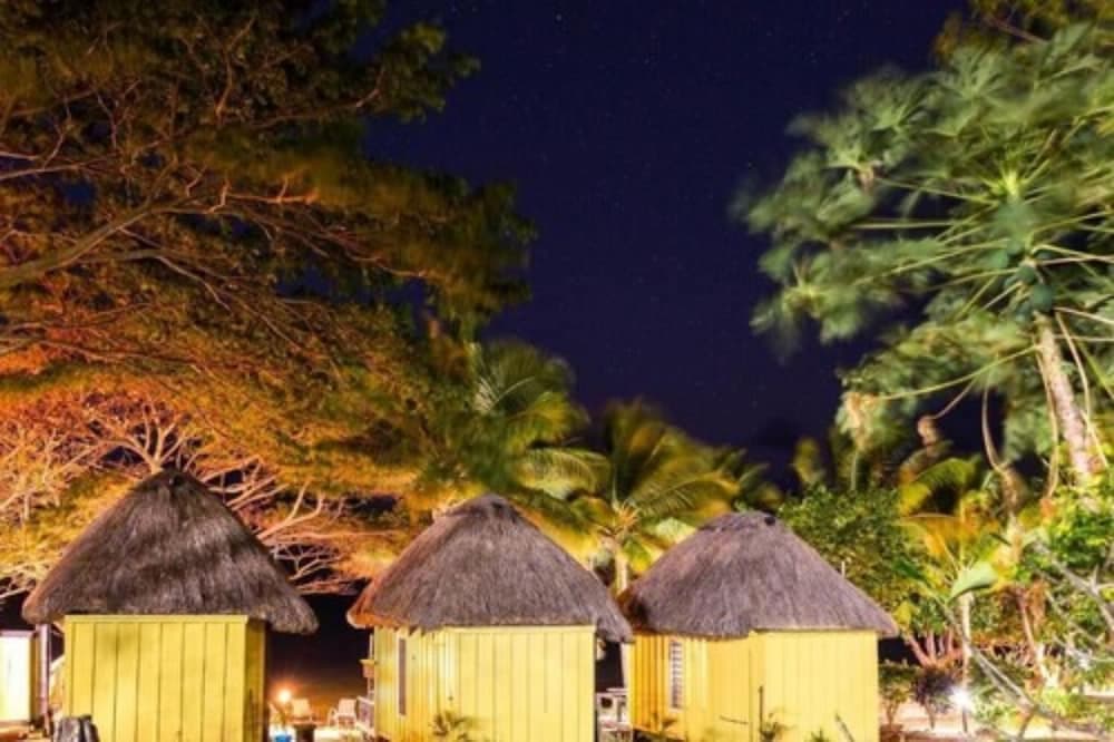 Beach Front Island Bure at Funky Fish Beach & Surf Resort - Hostel