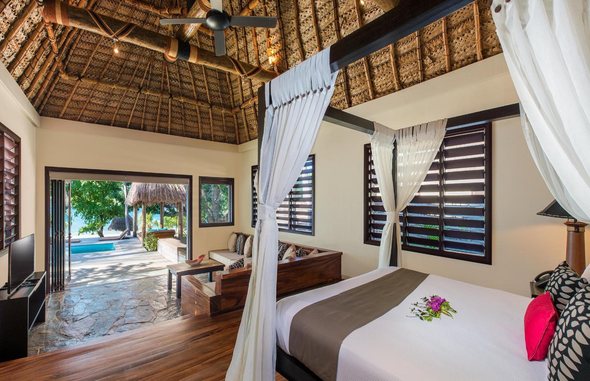 King Suite with Sea View - Adults Only (Paradise Suite) at Paradise Cove Resort