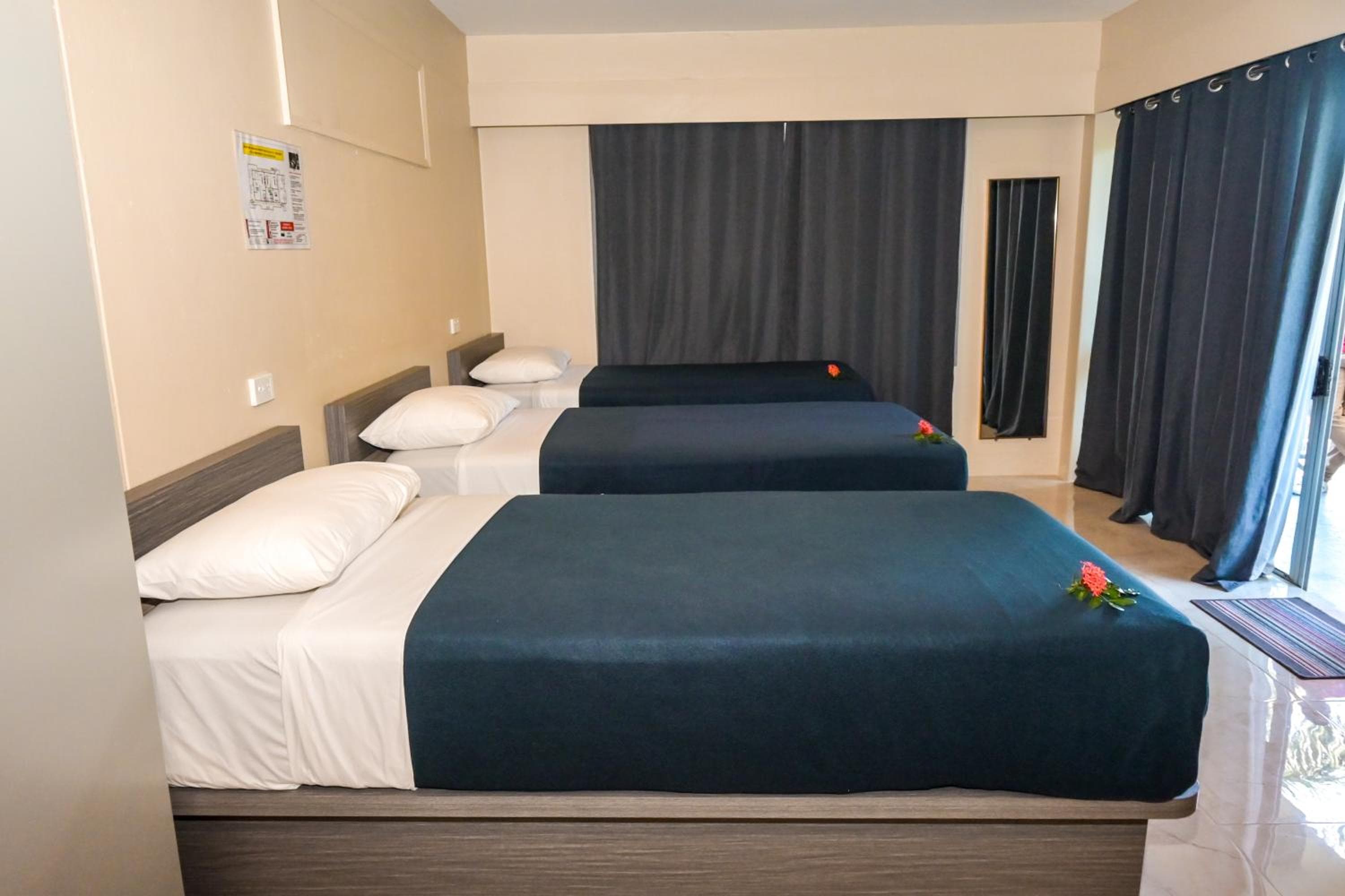 Single Bed in Dormitory Room at Grand Melanesian Resort Wailoaloa