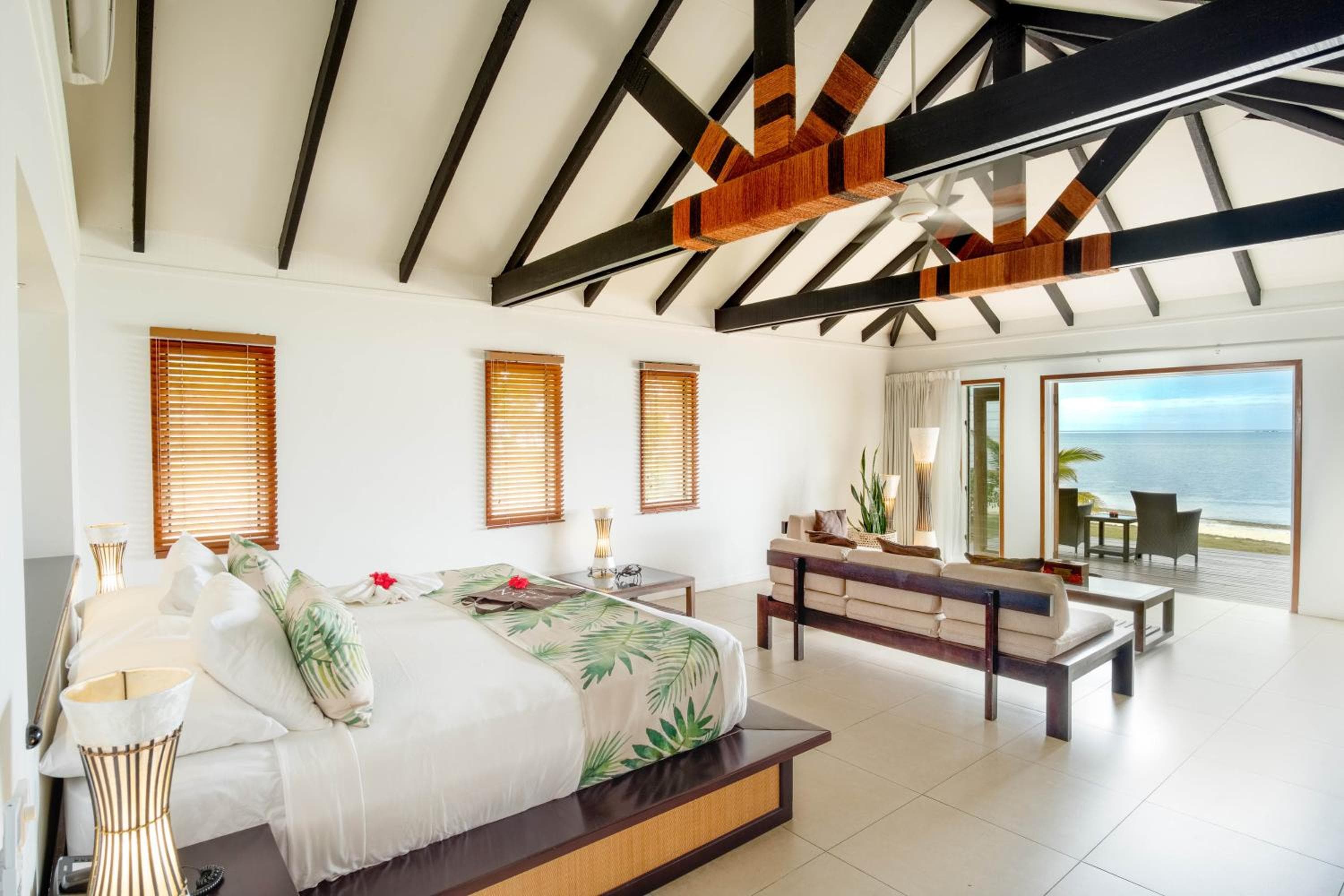 Beach Front Bure at Lomani Island Resort & Spa