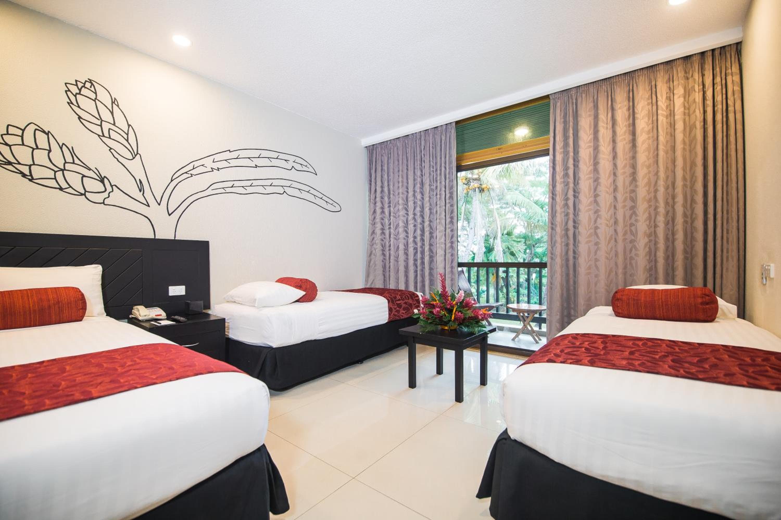 Family Triple Room at Tanoa International Hotel