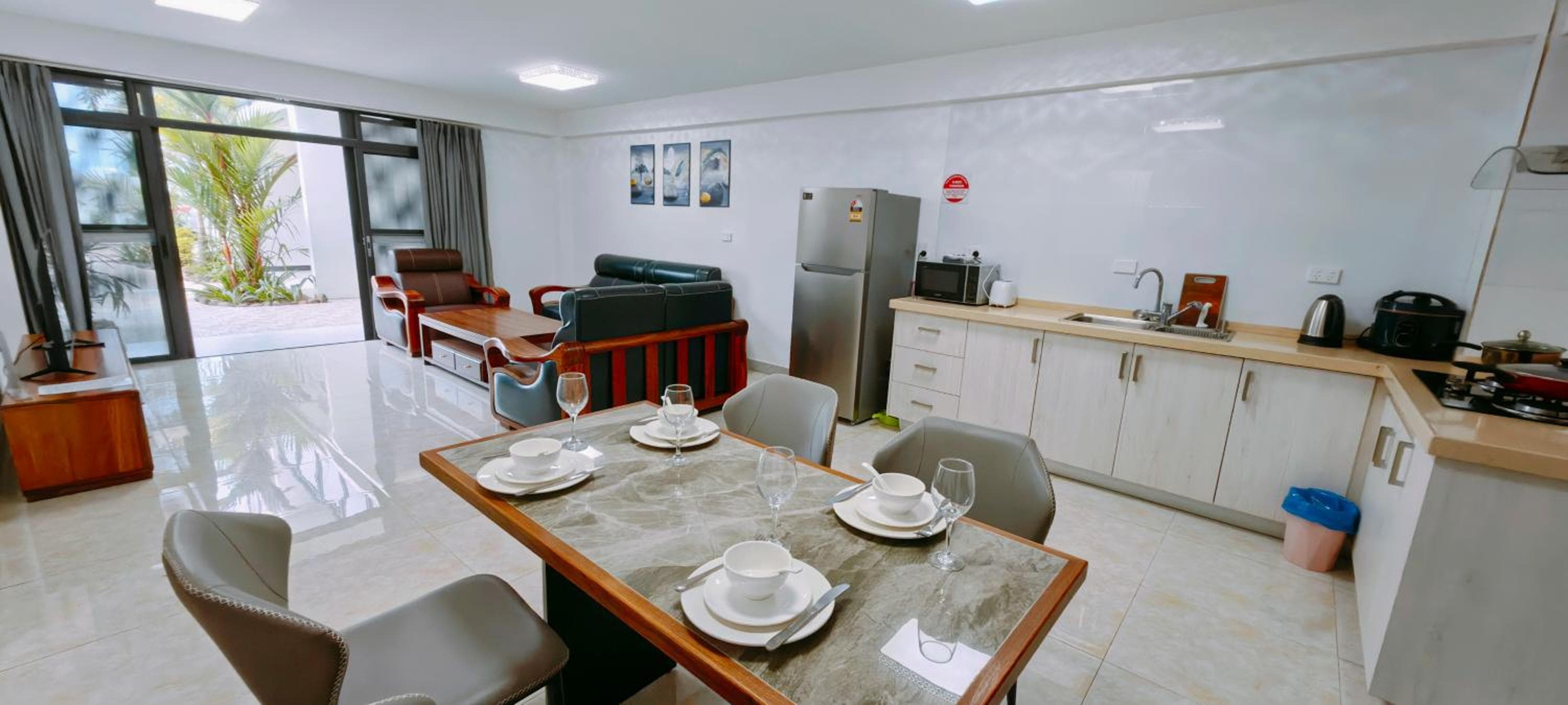 Apartment with Sea View at Ocean Breeze Apartment Hotel