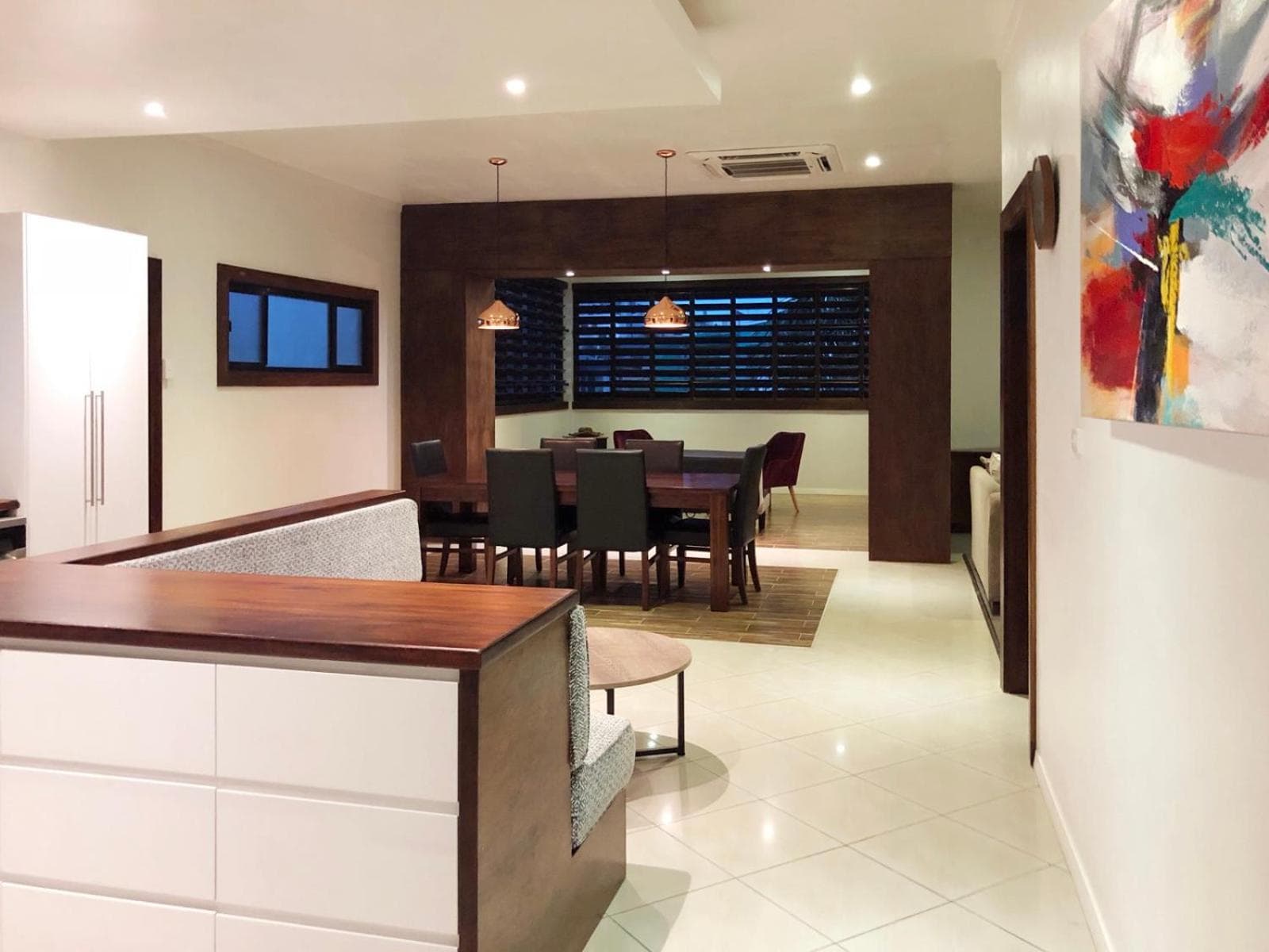 Family Room at Garden Apartments