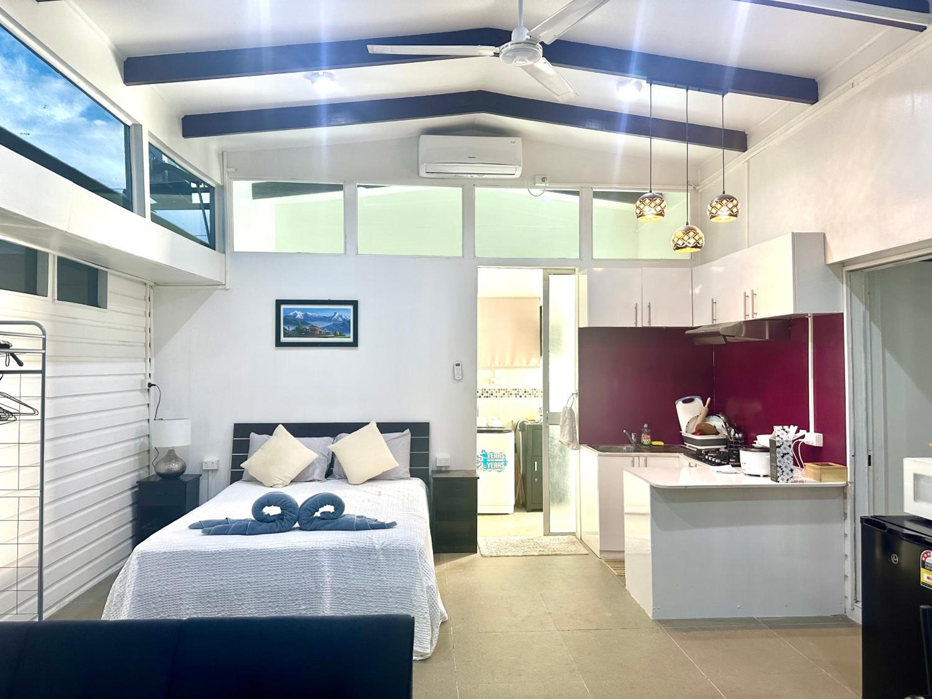 One-Bedroom Apartment at Furnished Modern Unit Great Location Labasa Jumanzuls Abode