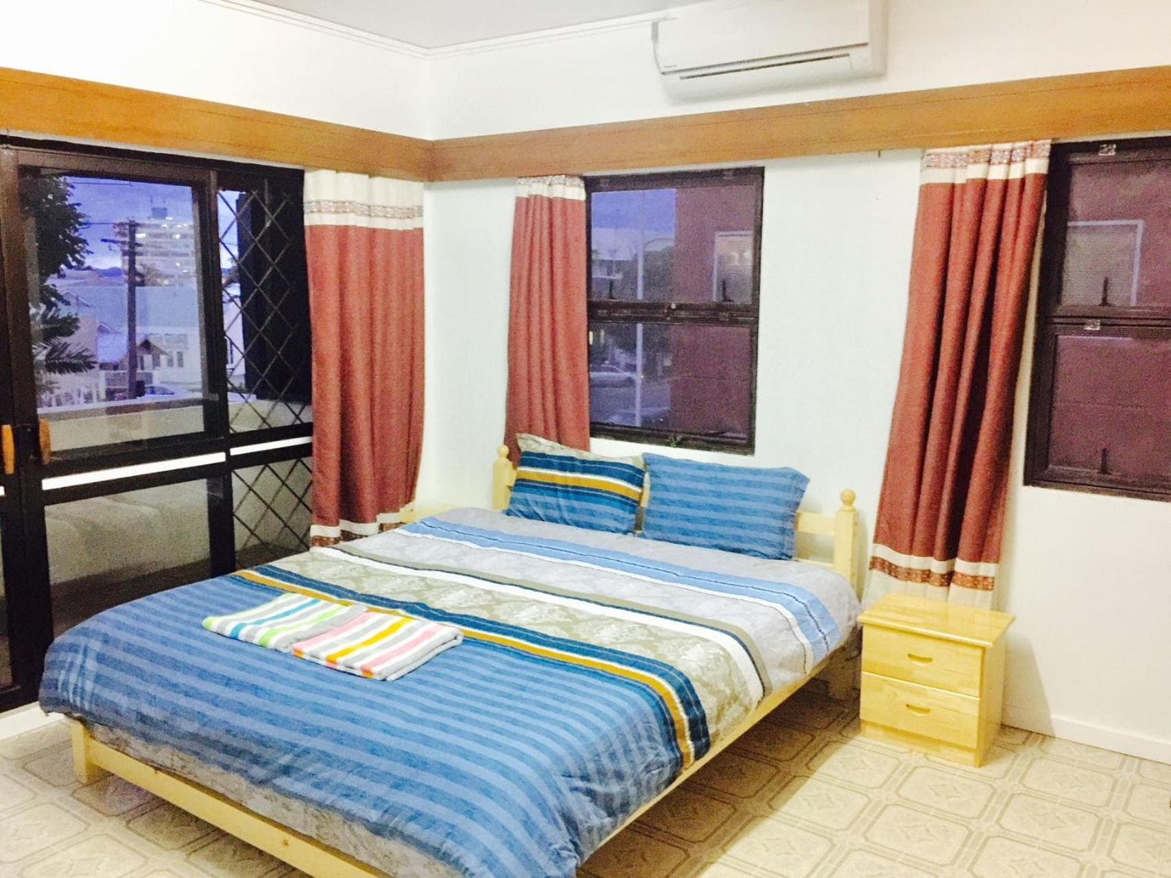 King Room with Balcony at King Room with Private Bathroom and Free WiFI in SUVA CBD