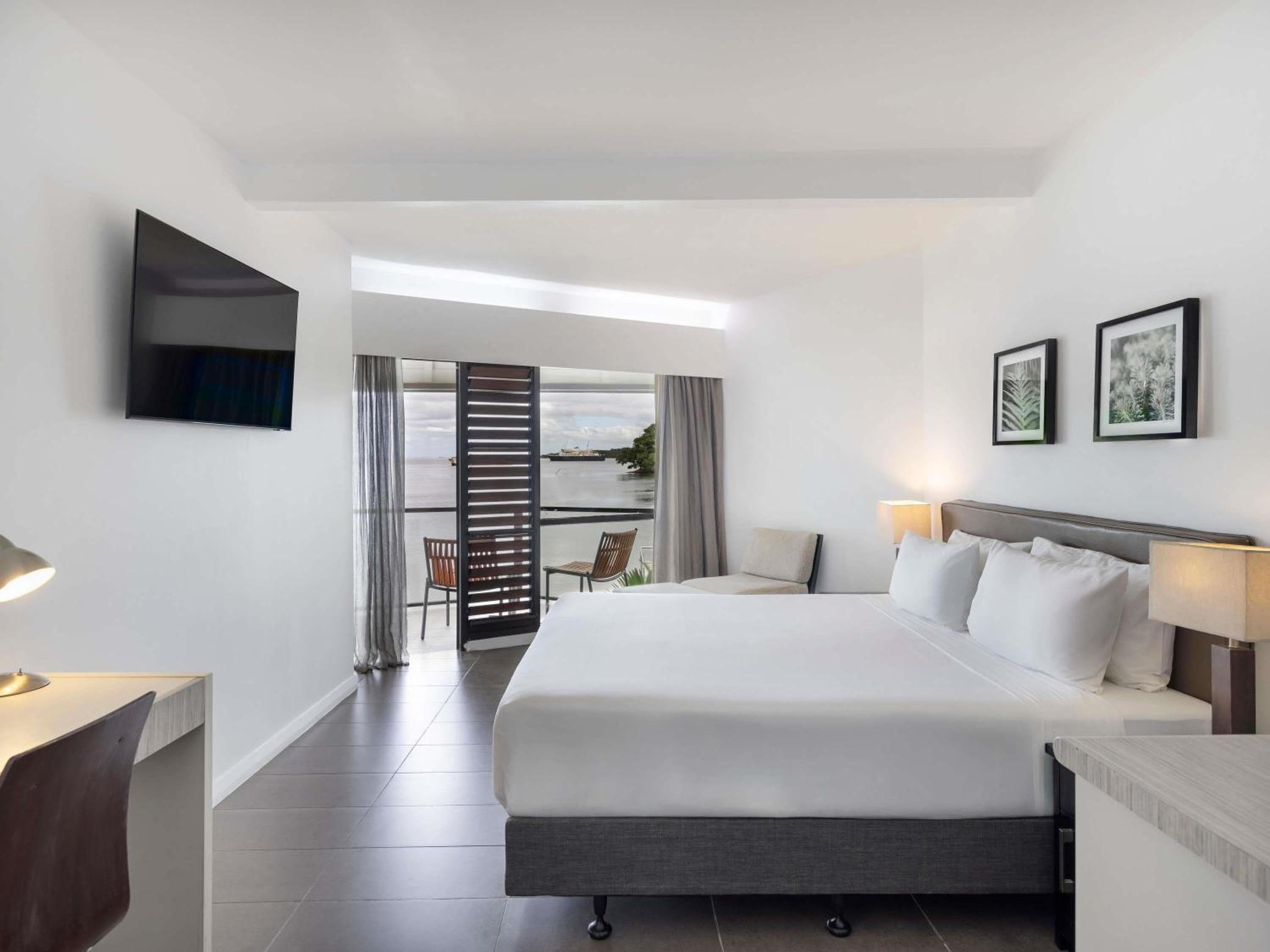Deluxe King Room with Ocean View at Novotel Suva Lami Bay