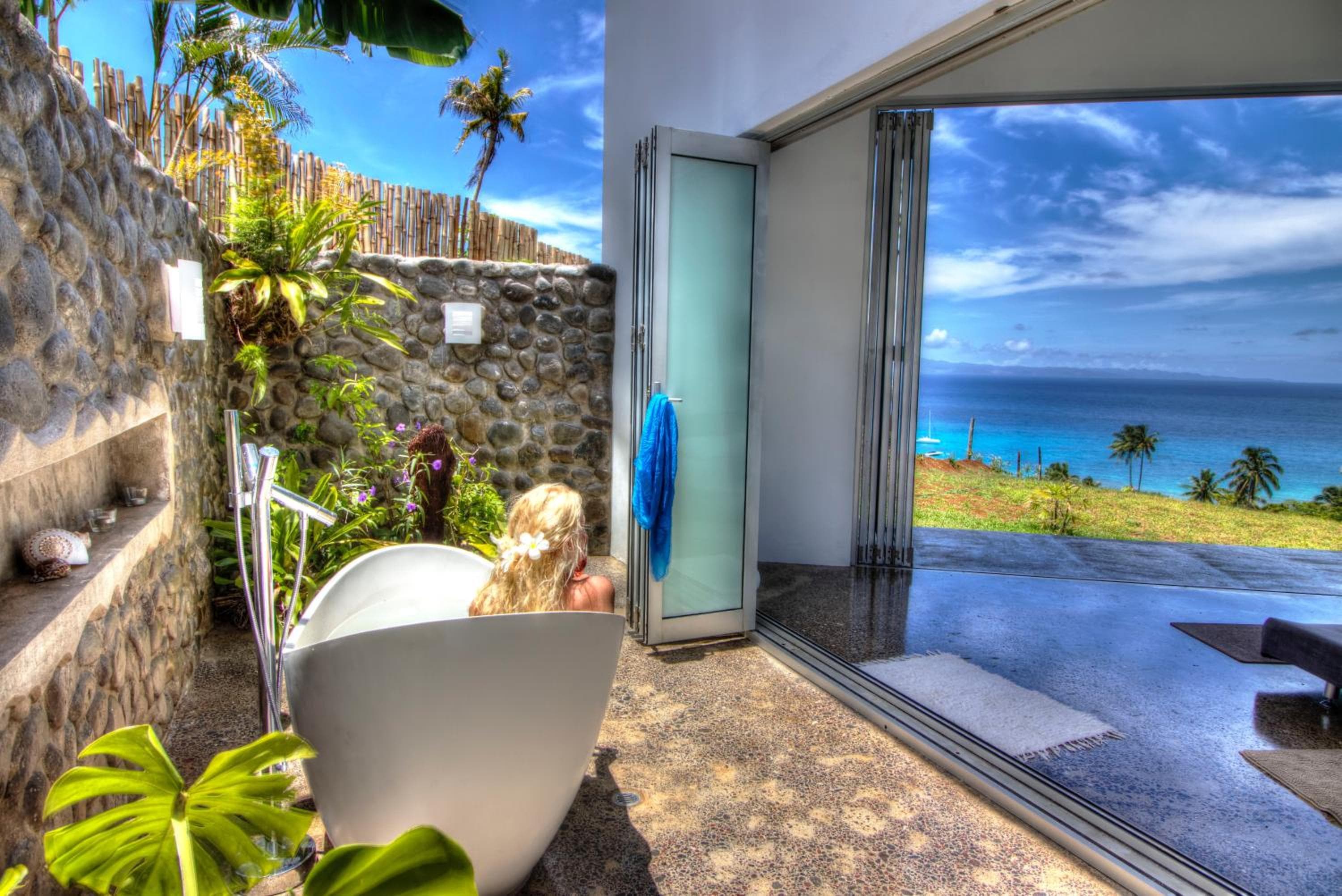 Deluxe Two Bedroom Villa with Pool - Beach Front at Vacala Bay Resort