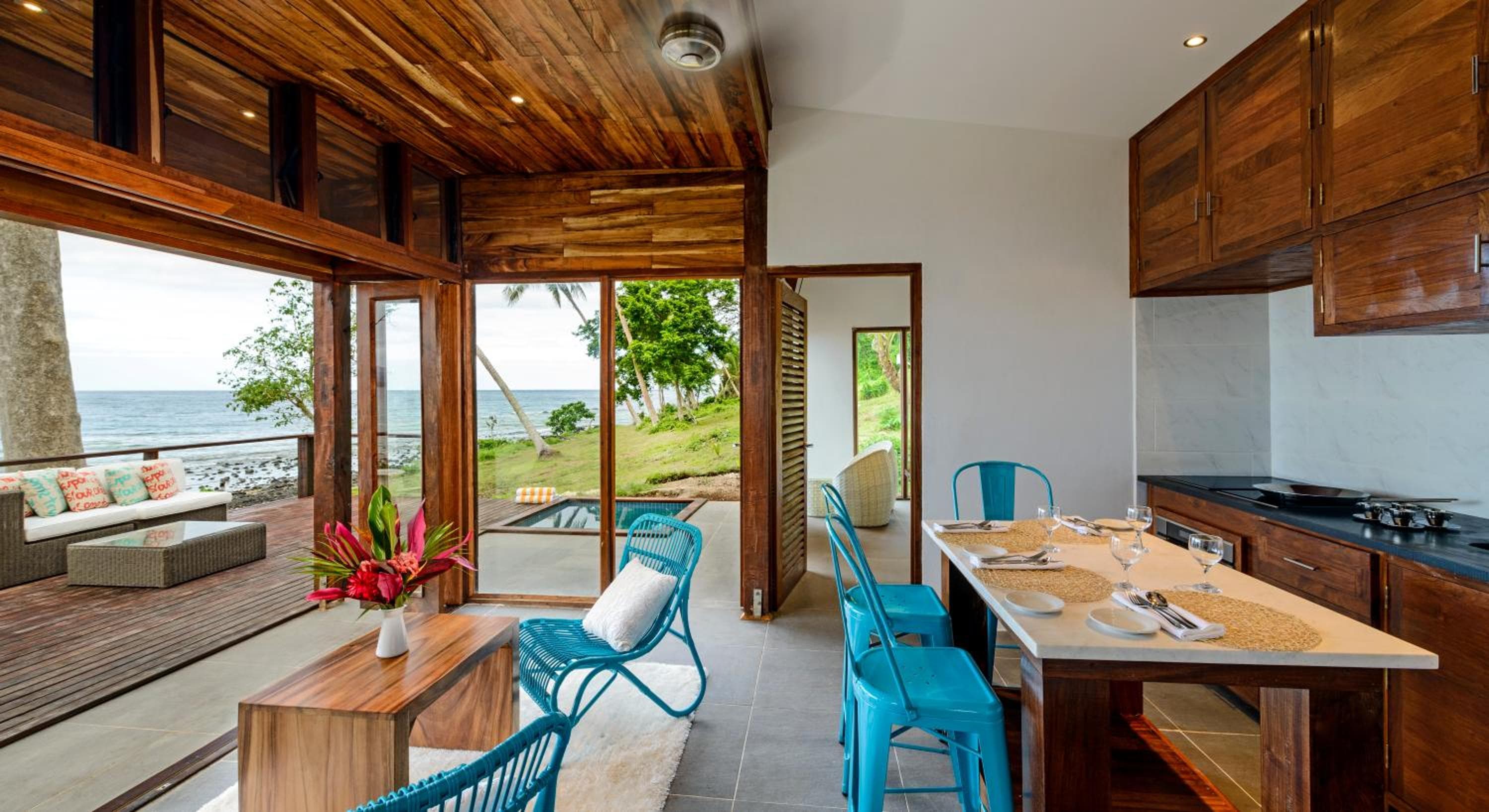 Two-Bedroom Villa with Private Pool and Ocean View at The Remote Resort