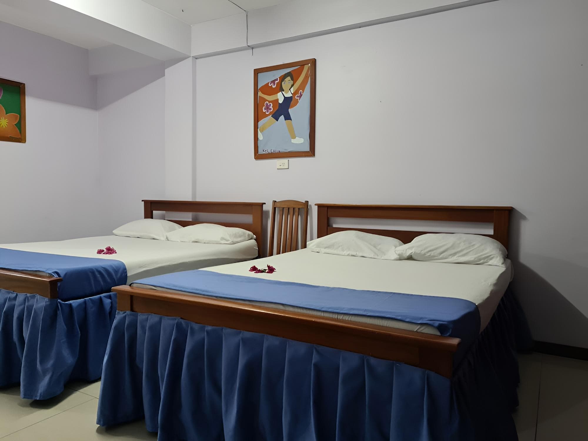 Standard Fan Room at Blue Light Village hotel