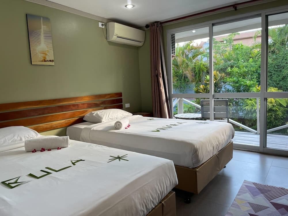 Standard Room, 1 Double Bed, Shared Bathroom, Pool View at Beach Escape Resort