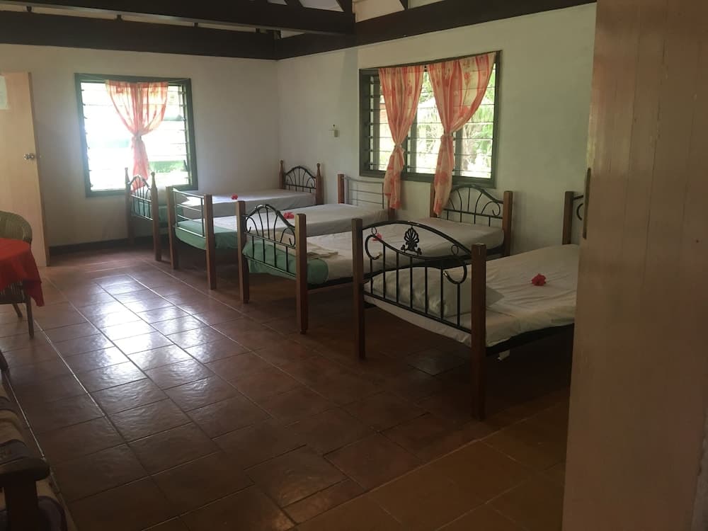 Basic Shared Dormitory, Multiple Beds, Partial Ocean View, Ground Floor at Yasawa Long Beach Hideout Resort