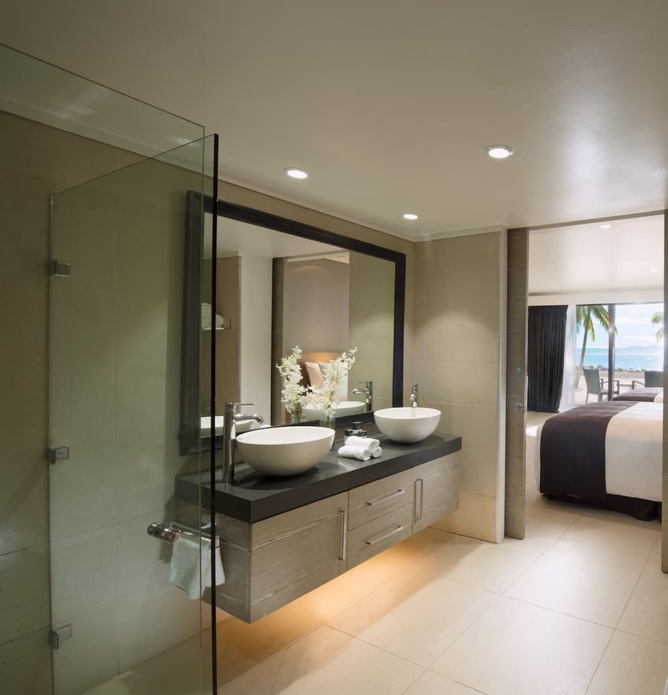 Room, 2 Queen Beds, Balcony, Beachfront at DoubleTree Resort by Hilton Hotel Fiji - Sonaisali Island