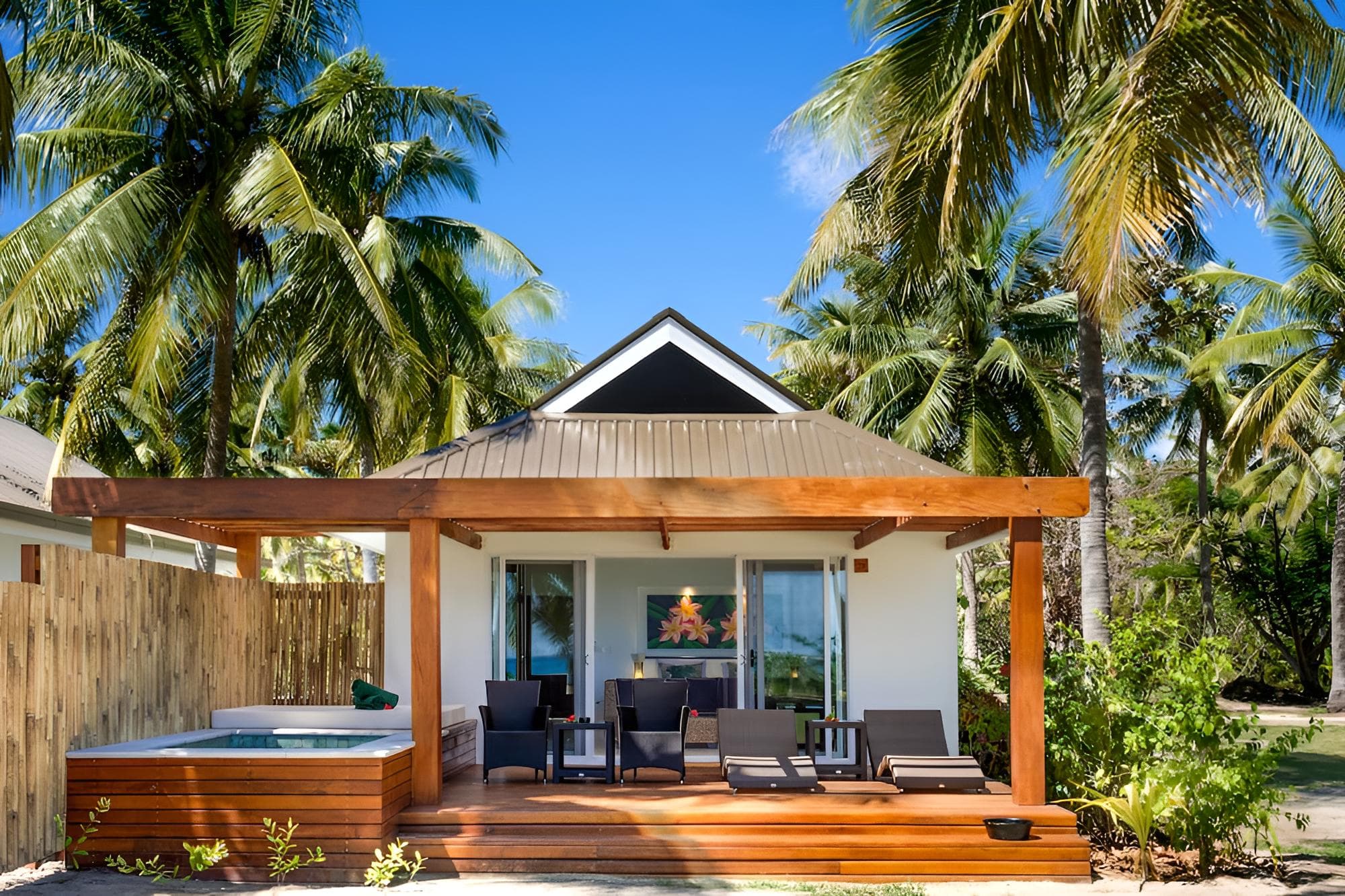 Bungalow, Private Pool, Beachfront at Lomani Island Resort & Spa