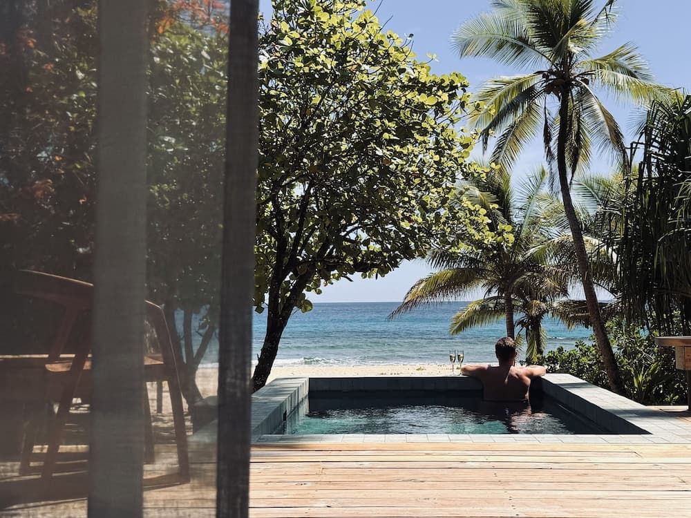 Deluxe Pool Bure at Yasawa Island Resort