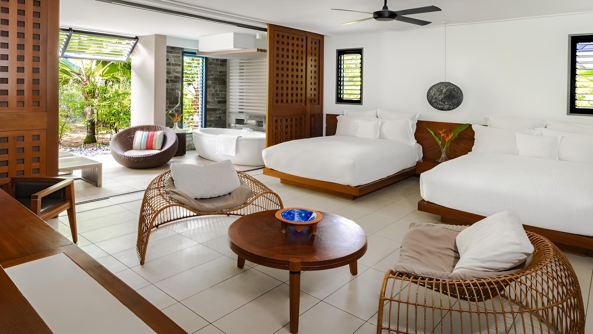 Room, 2 Double Beds, Pool Access, Garden View at InterContinental Fiji Golf Resort & Spa by IHG