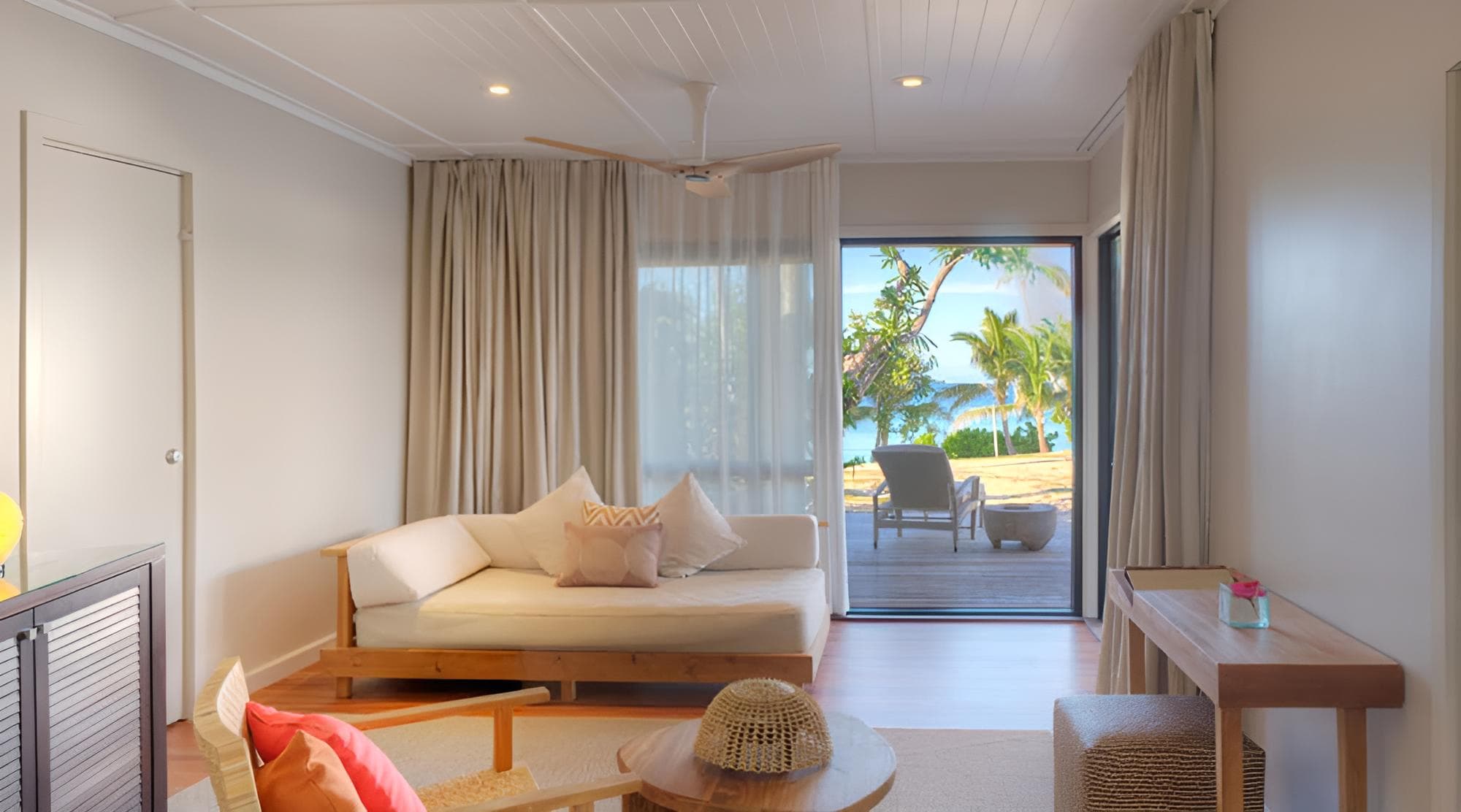 Beachfront Retreat at Vomo Island Resort