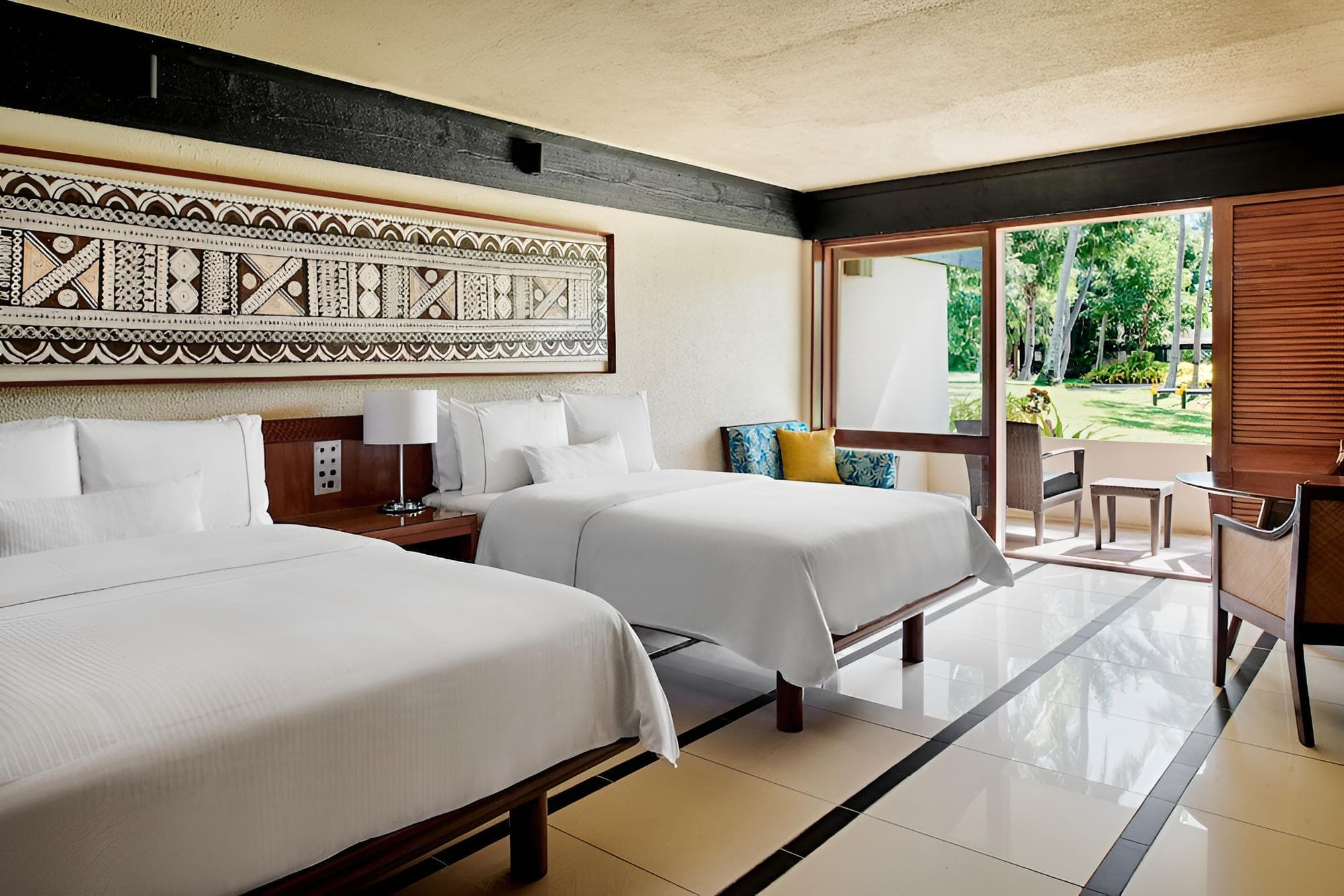 Room, 2 Double Beds, Garden View at The Westin Fiji Golf Resort & Spa