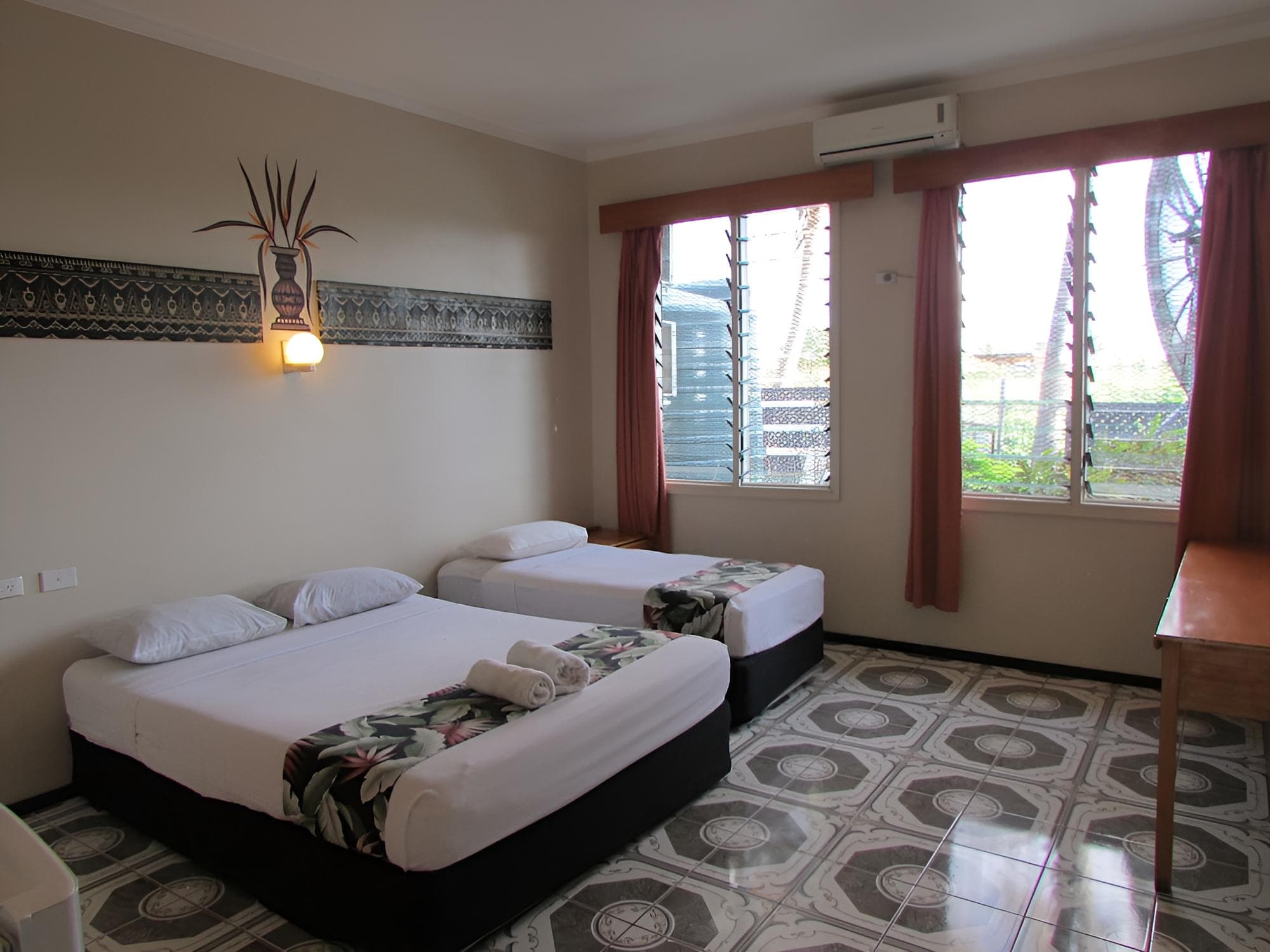 Air-Condition Poolside Suite at Wailoaloa Beach Resort Fiji