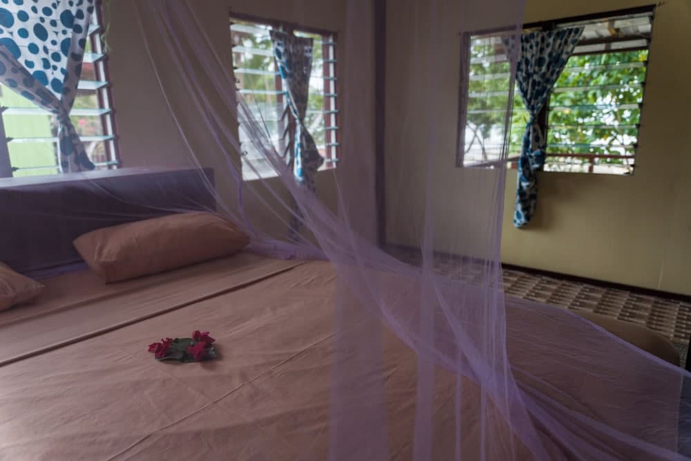 Basic Double Room, Multiple Beds, Balcony, Ocean View at Yawekata Eco Still Bluewater Lodge