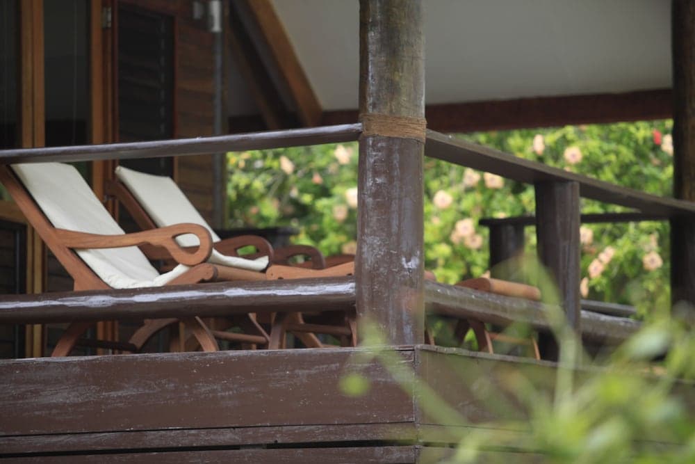 Deluxe Executive Beachfront Bure at Viwa Island Resort