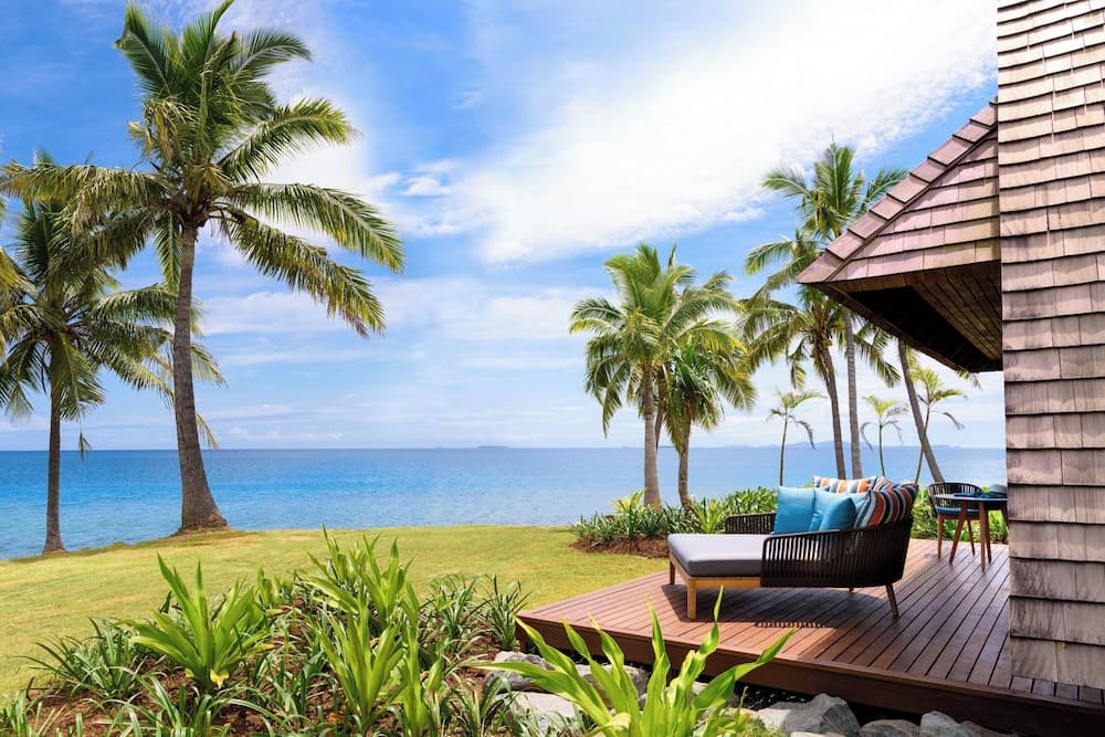 Villa, 1 King Bed, Non Smoking, Oceanfront (Balcony) at Fiji Marriott Resort Momi Bay